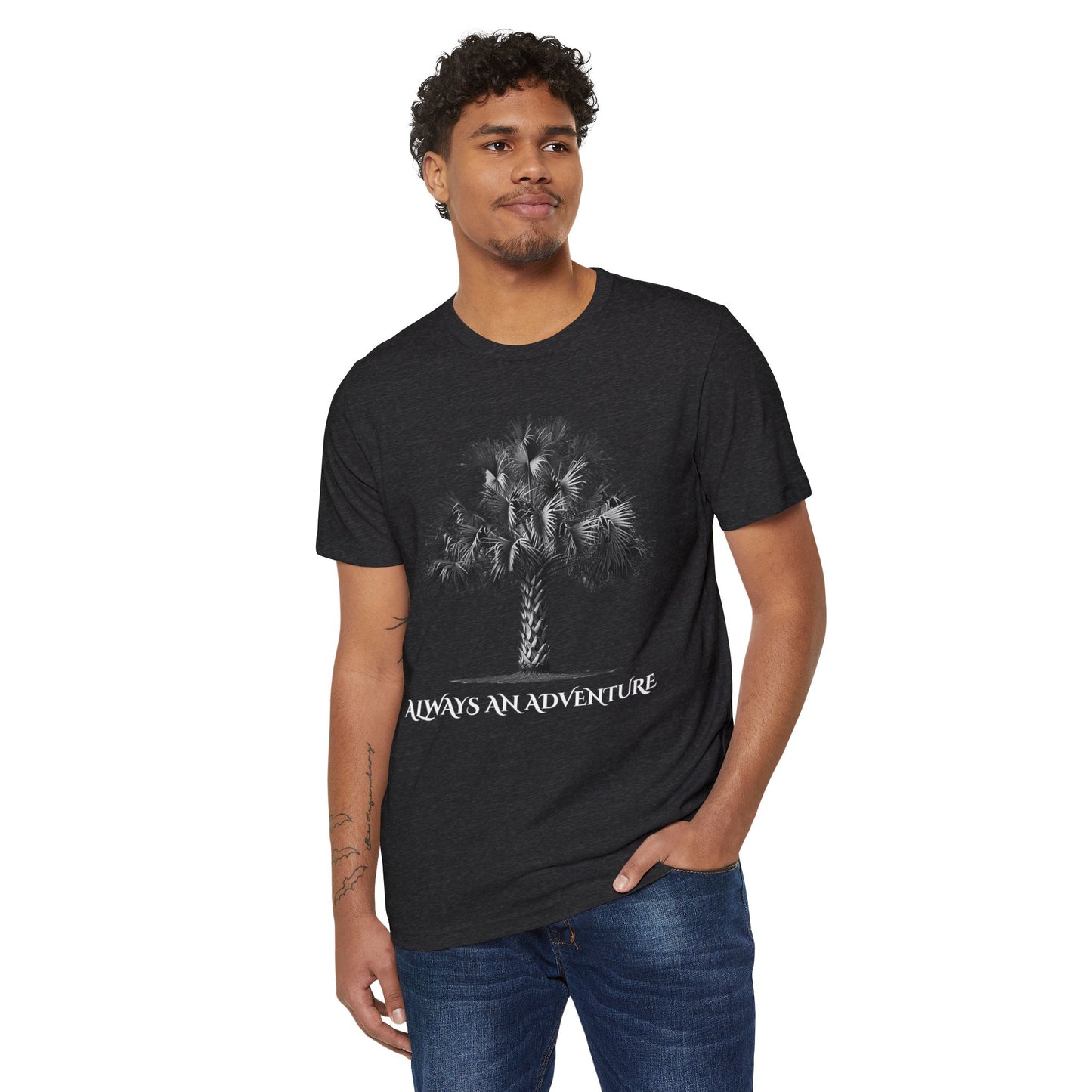 Eco-Friendly Organic T-Shirt, Sabal Palm