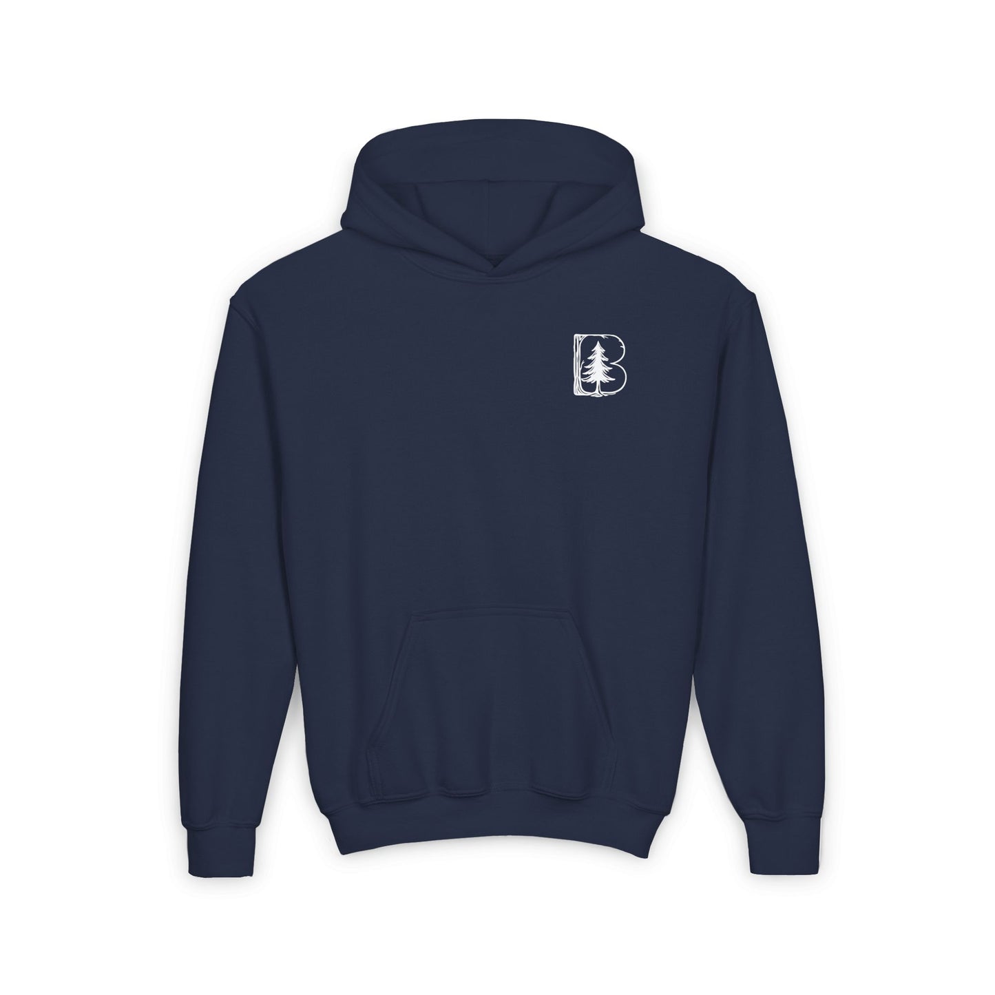 Youth Hoodie, B Logos
