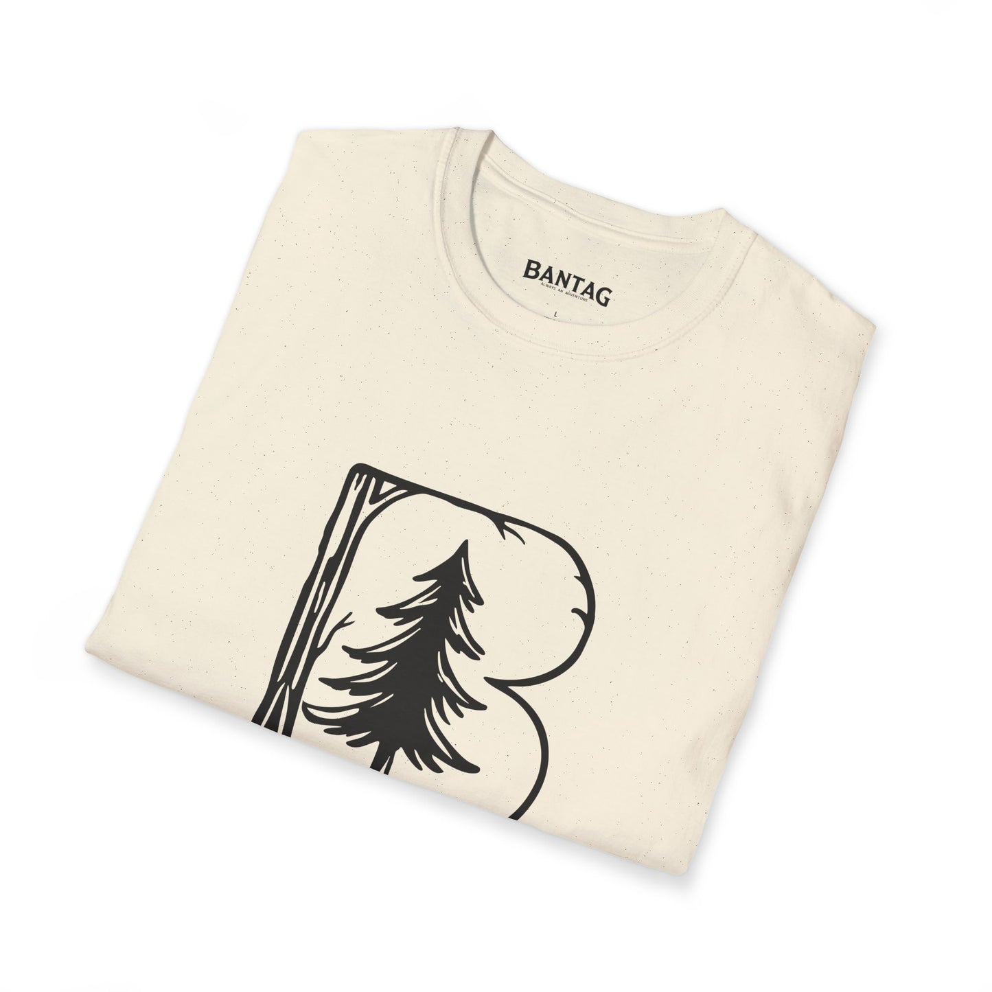 Cotton Tee, B Logo