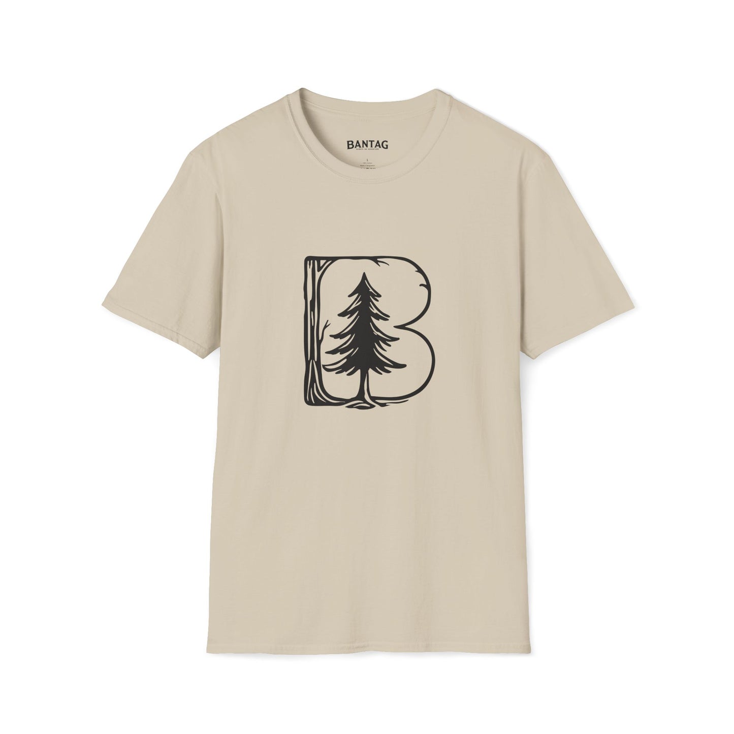 Cotton Tee, B Logo