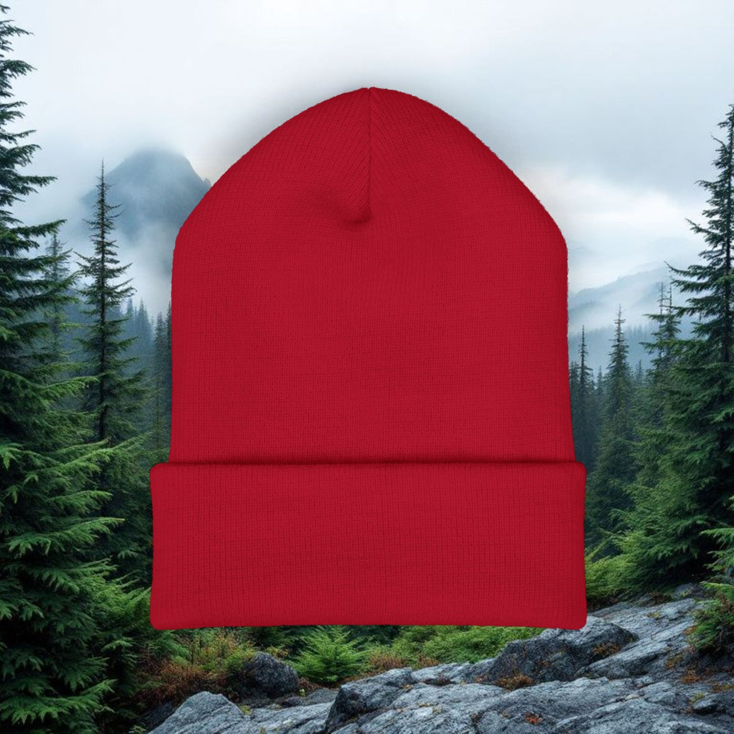 Classic Cuffed Beanie, B Logo