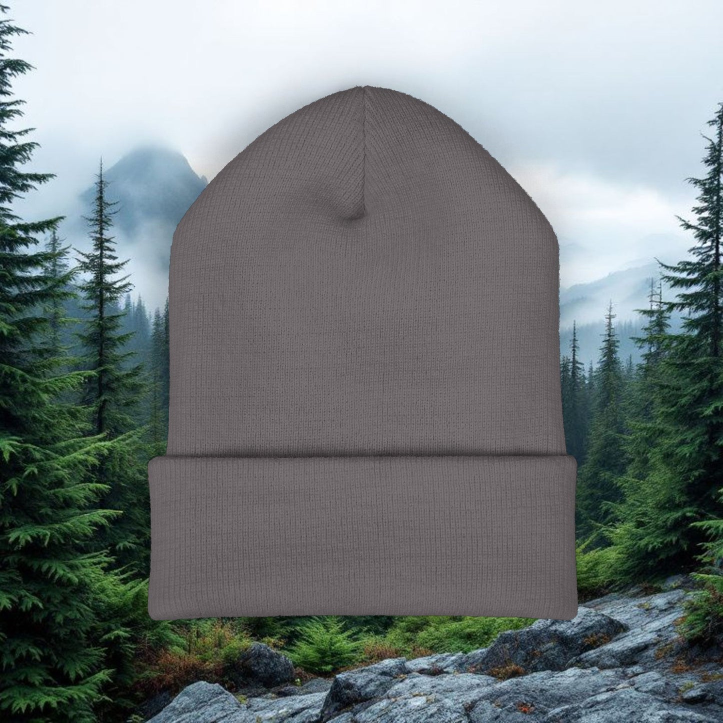 Classic Cuffed Beanie, B Logo