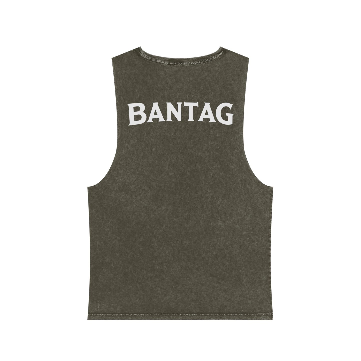 Stonewash Tank Top, B Logos