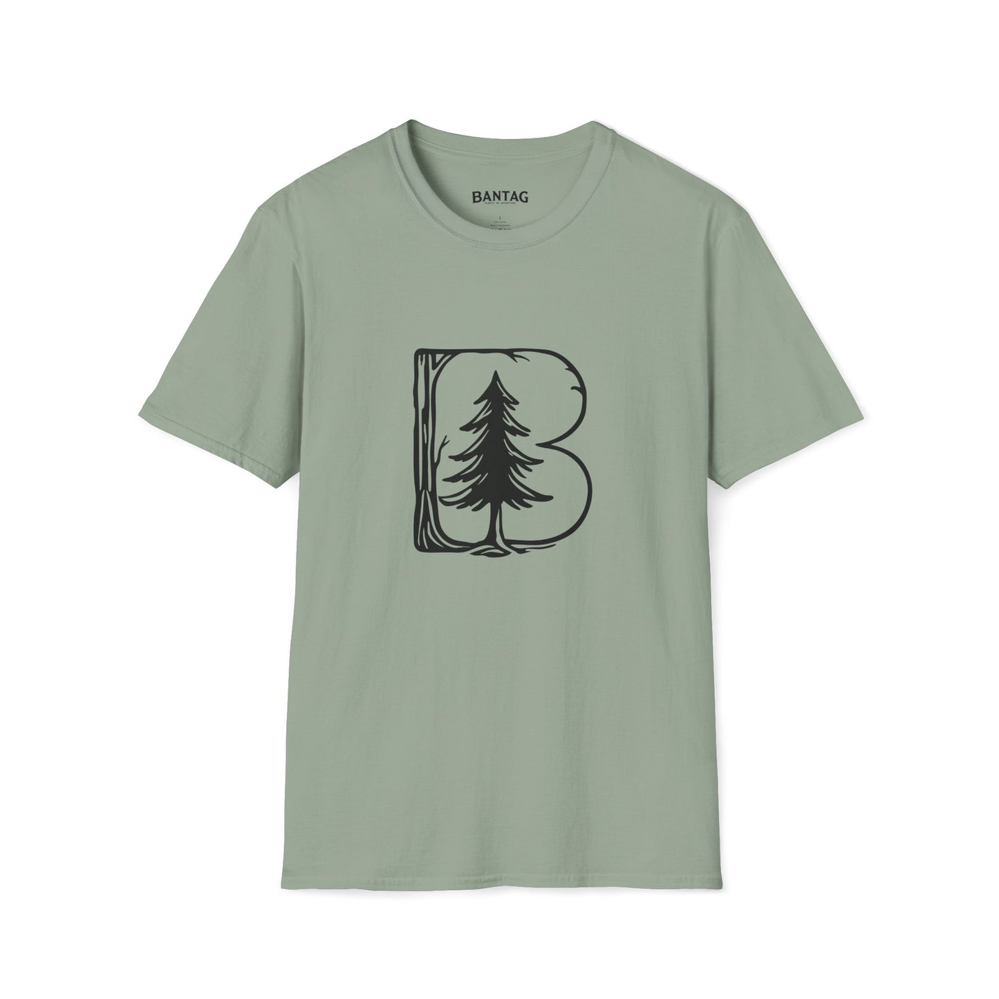 Cotton Tee, B Logo