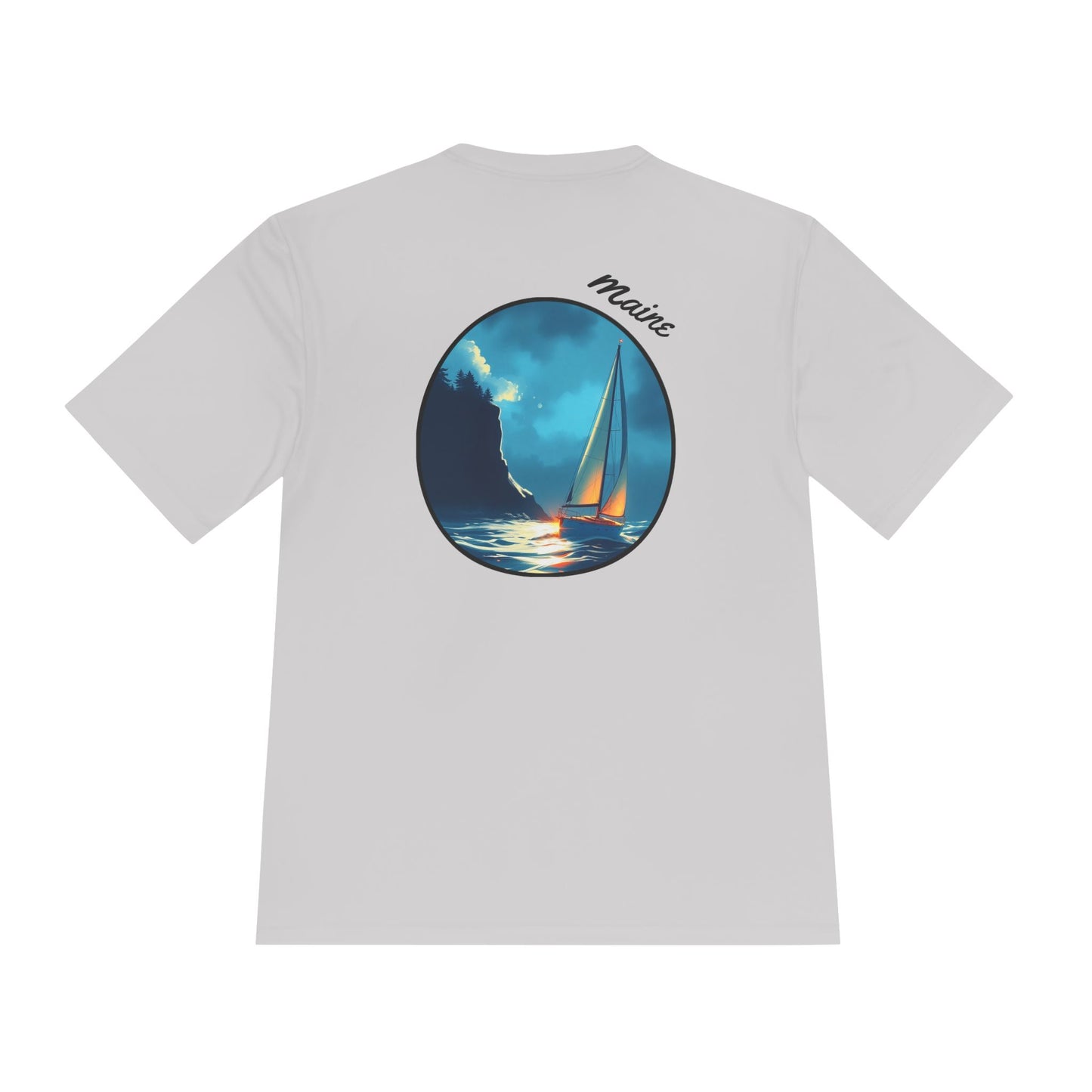 Moisture Wicking Tee, Adventure Maine