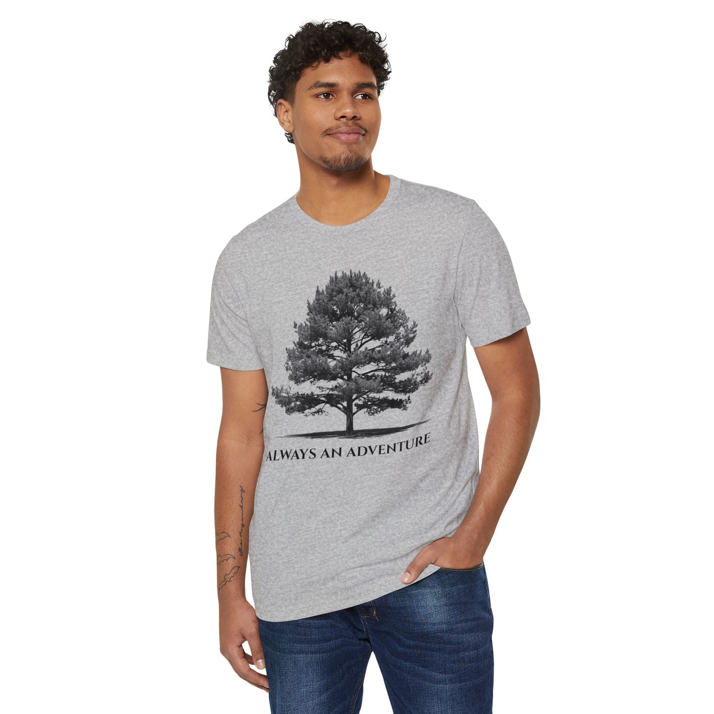 Eco-Friendly Organic T-Shirt, Eastern White Pine