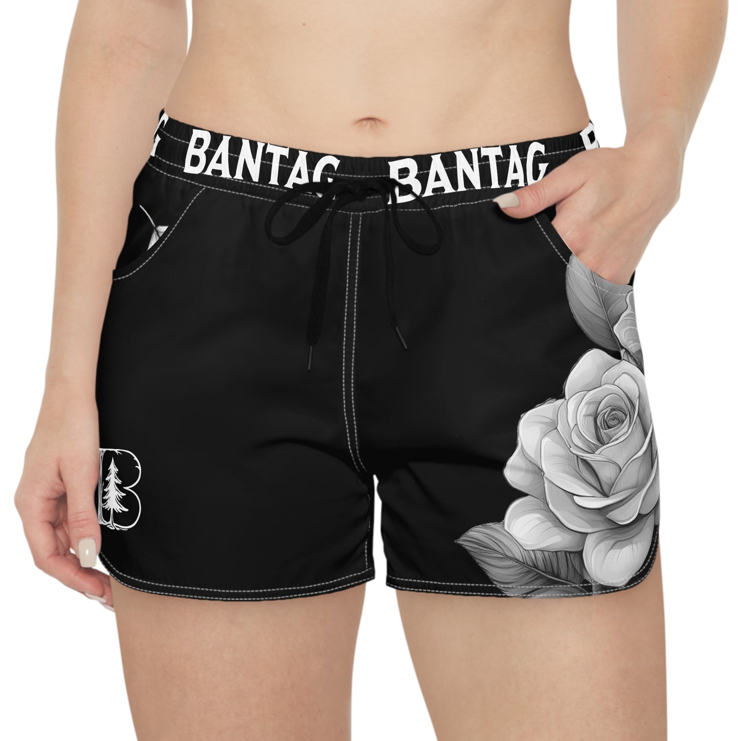 Women's Casual Shorts - Garden Roses