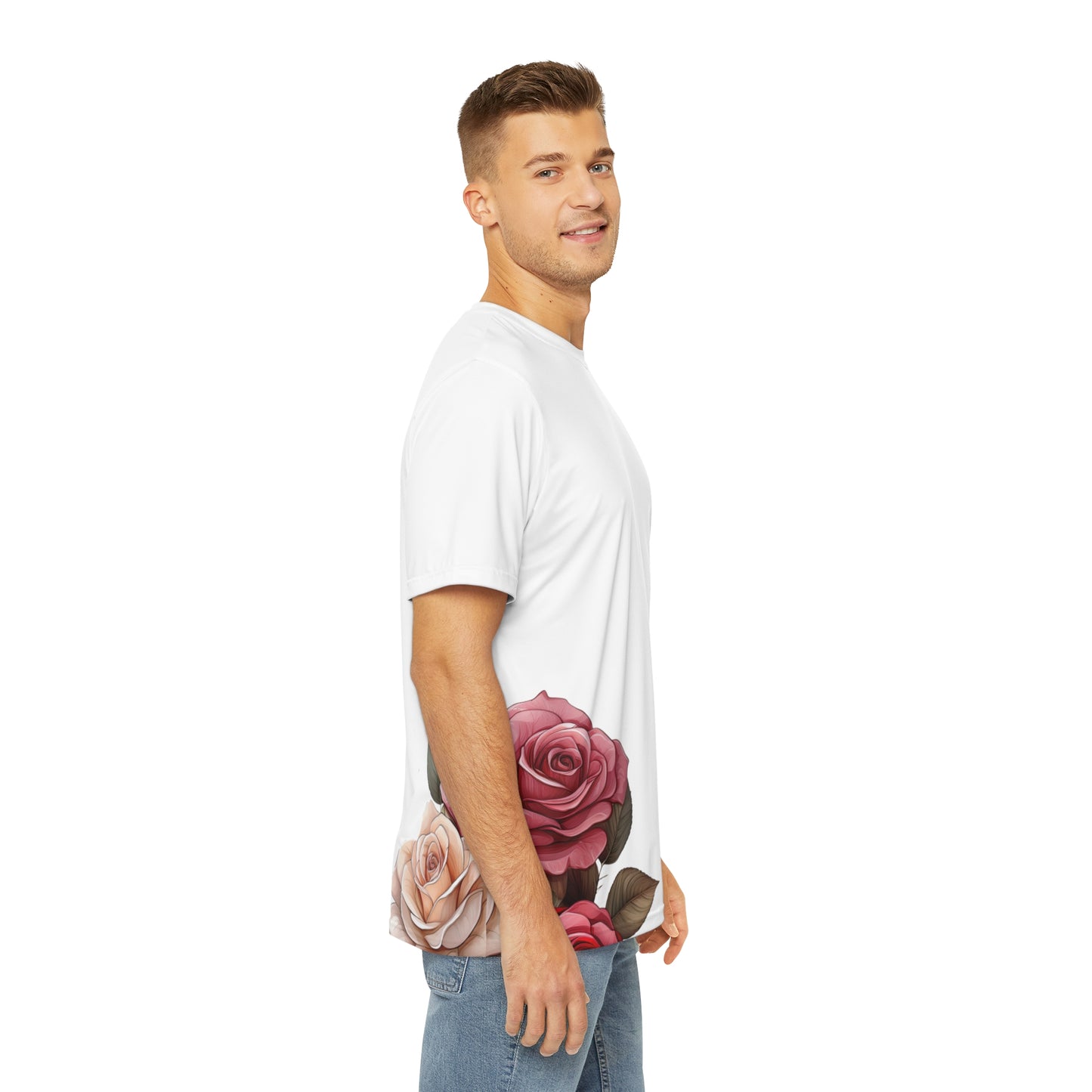 Men's Tee, Garden Roses