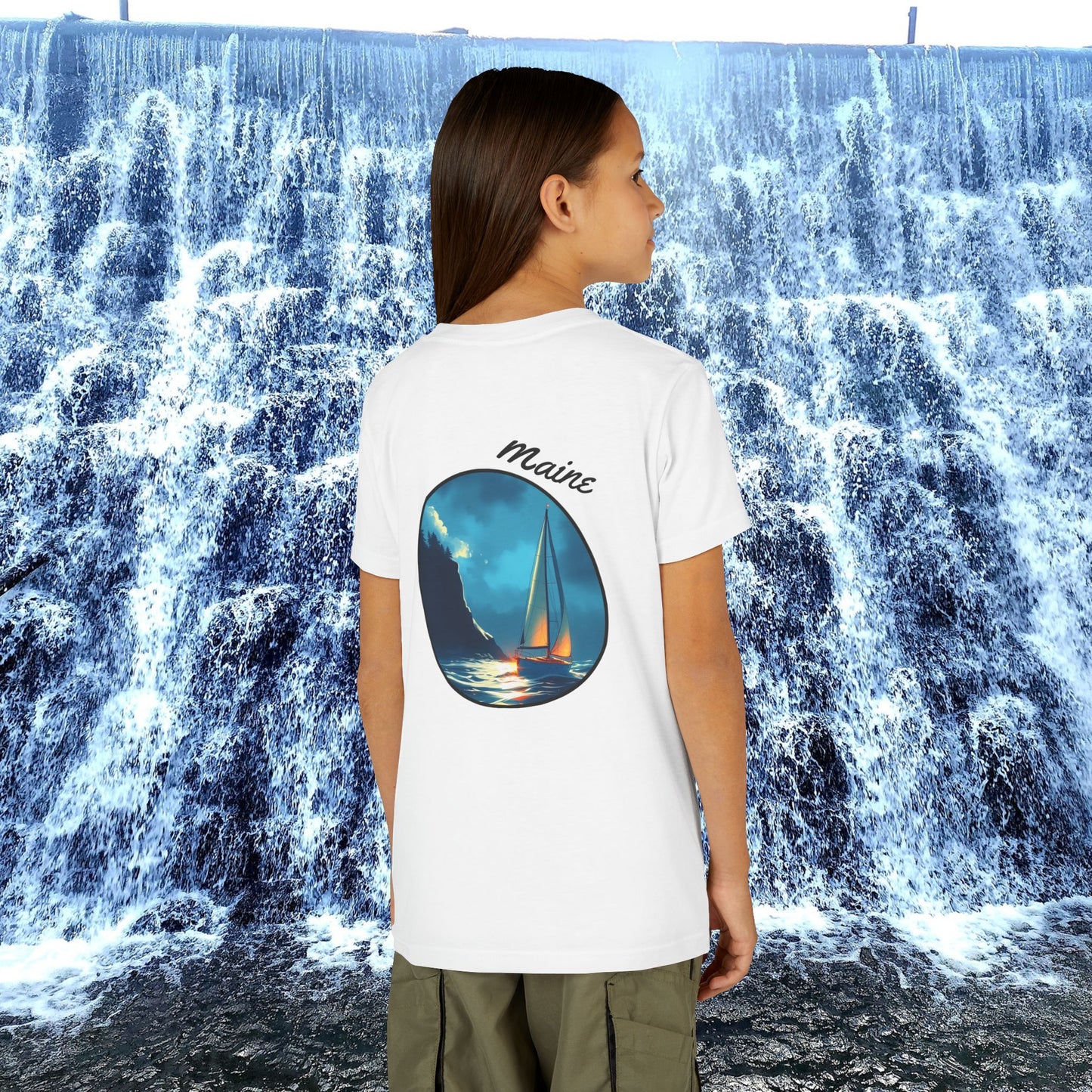 Youth Tee, Adventure Maine