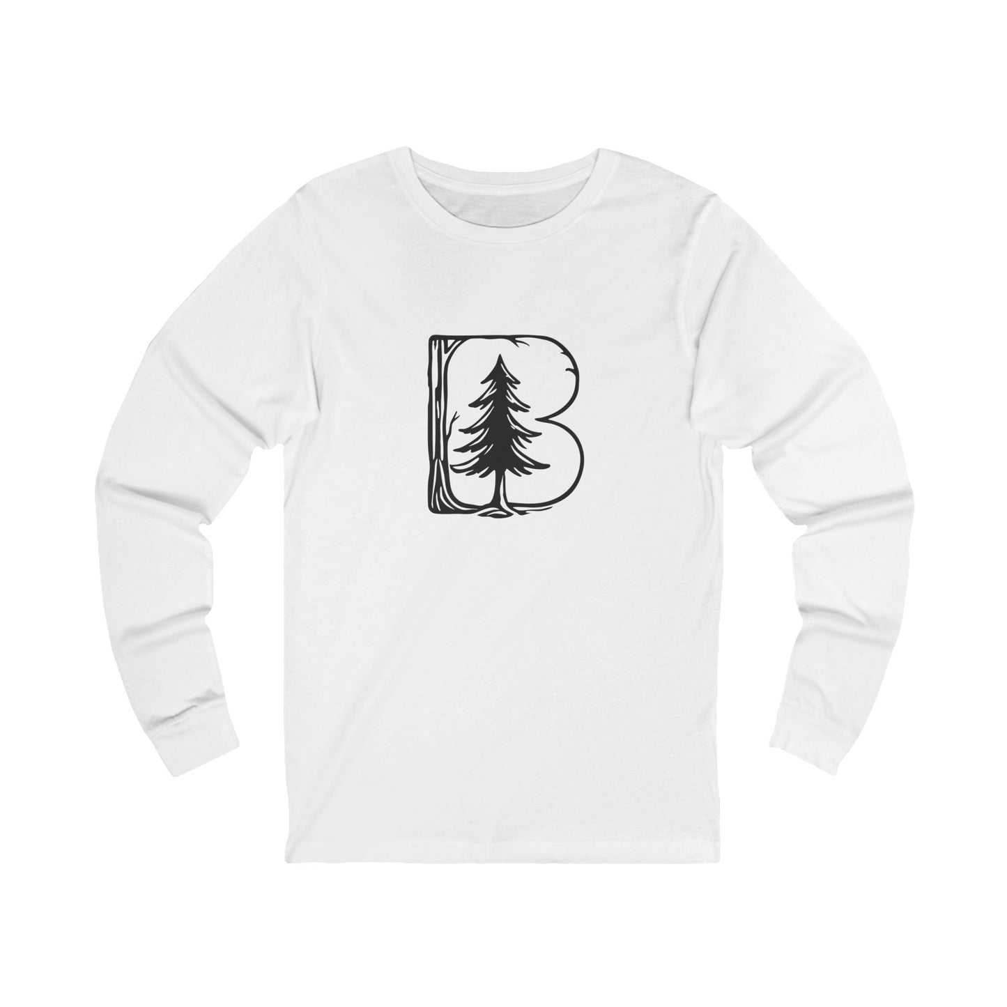 Long Sleeve Tee, B Logo Front