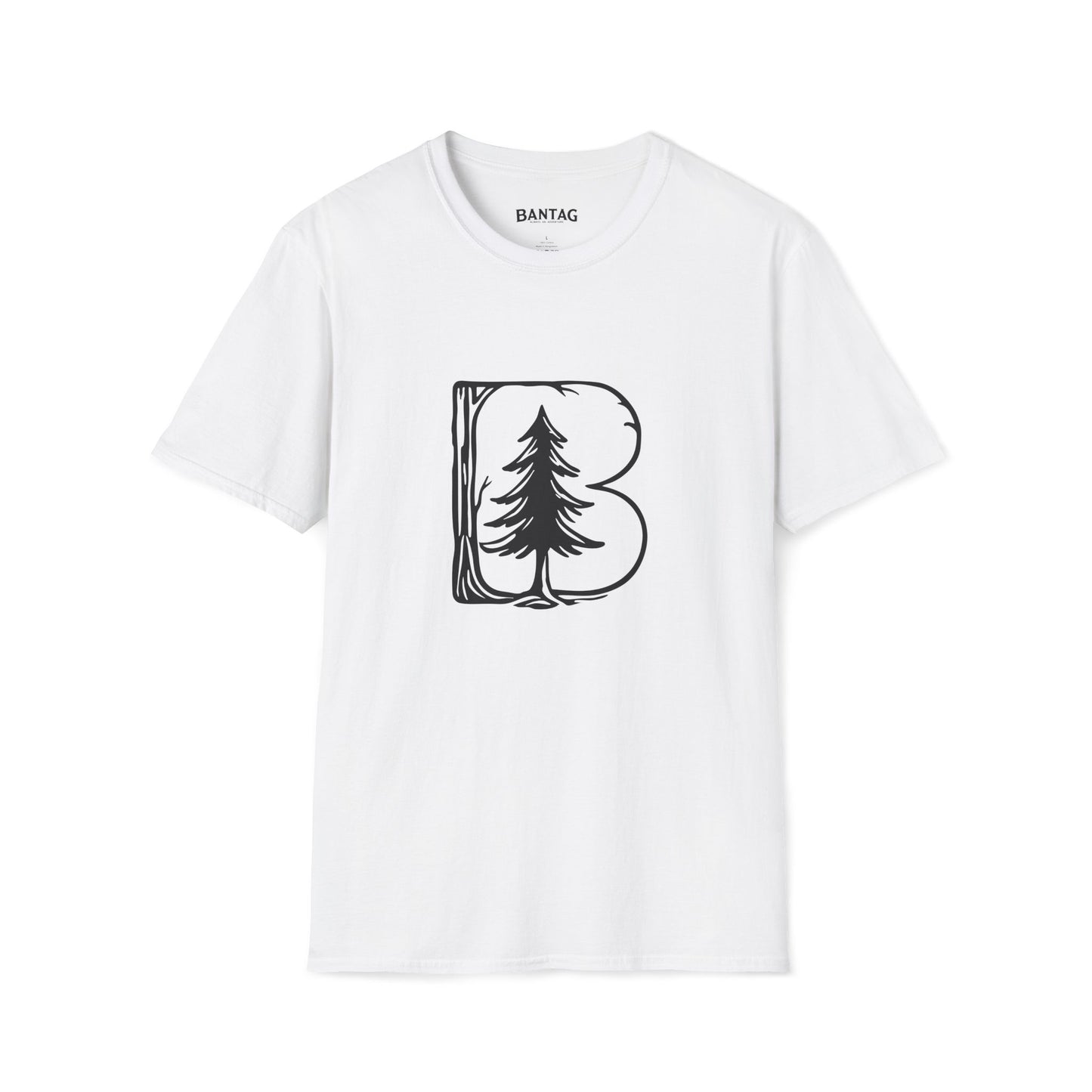 Cotton Tee, B Logo