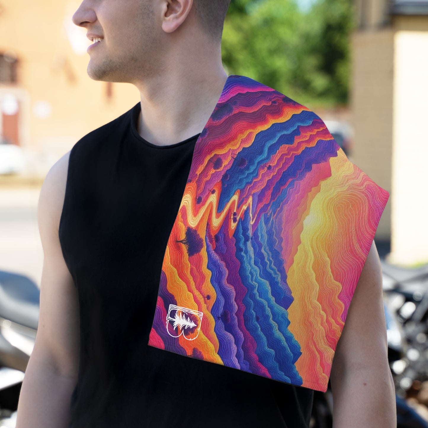 Mini Towel, Vibrant Valley