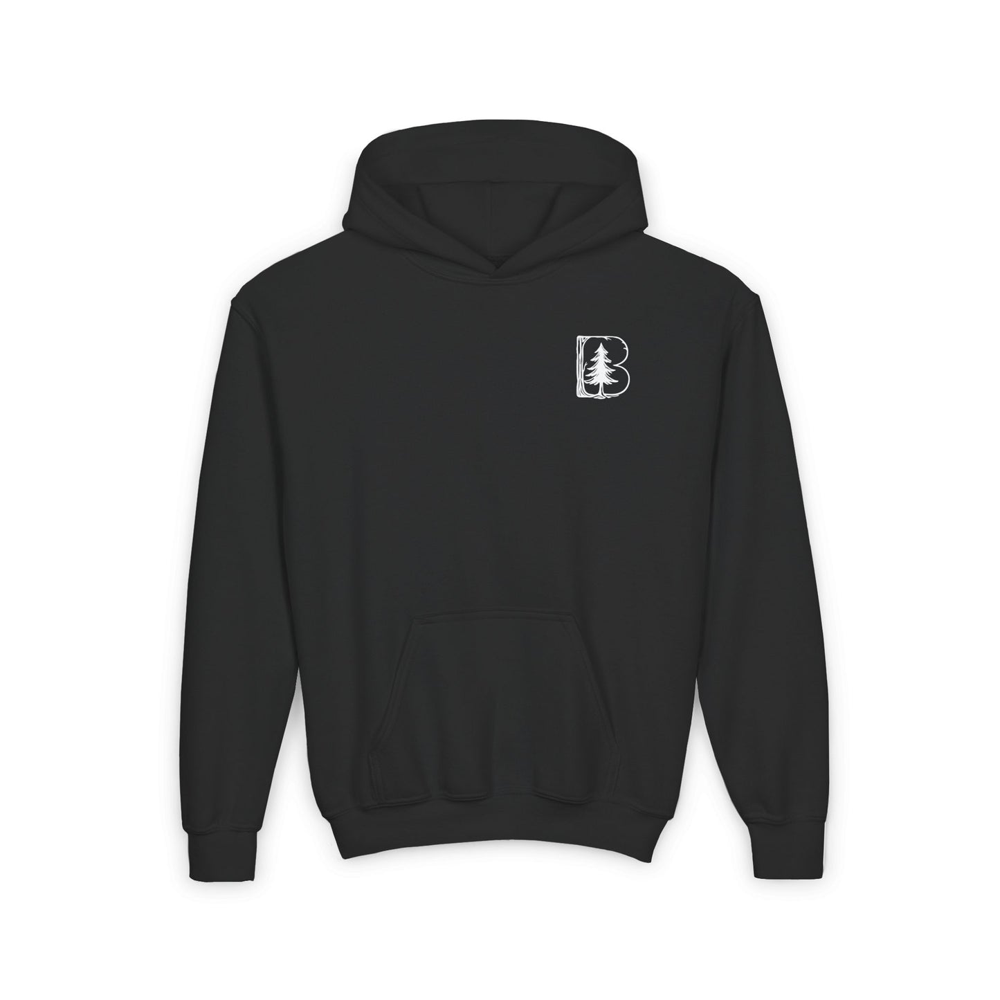 Youth Hoodie, B Logos