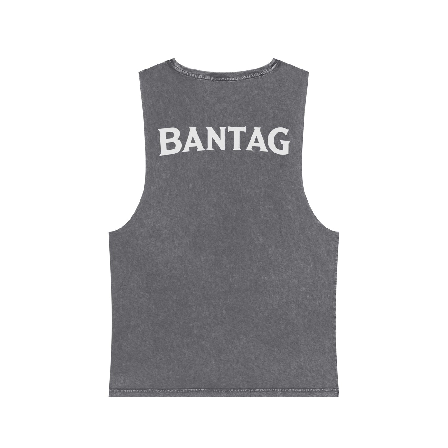 Stonewash Tank Top, B Logos