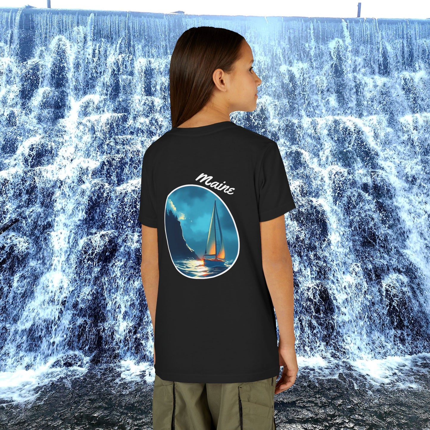 Youth Tee, Adventure Maine