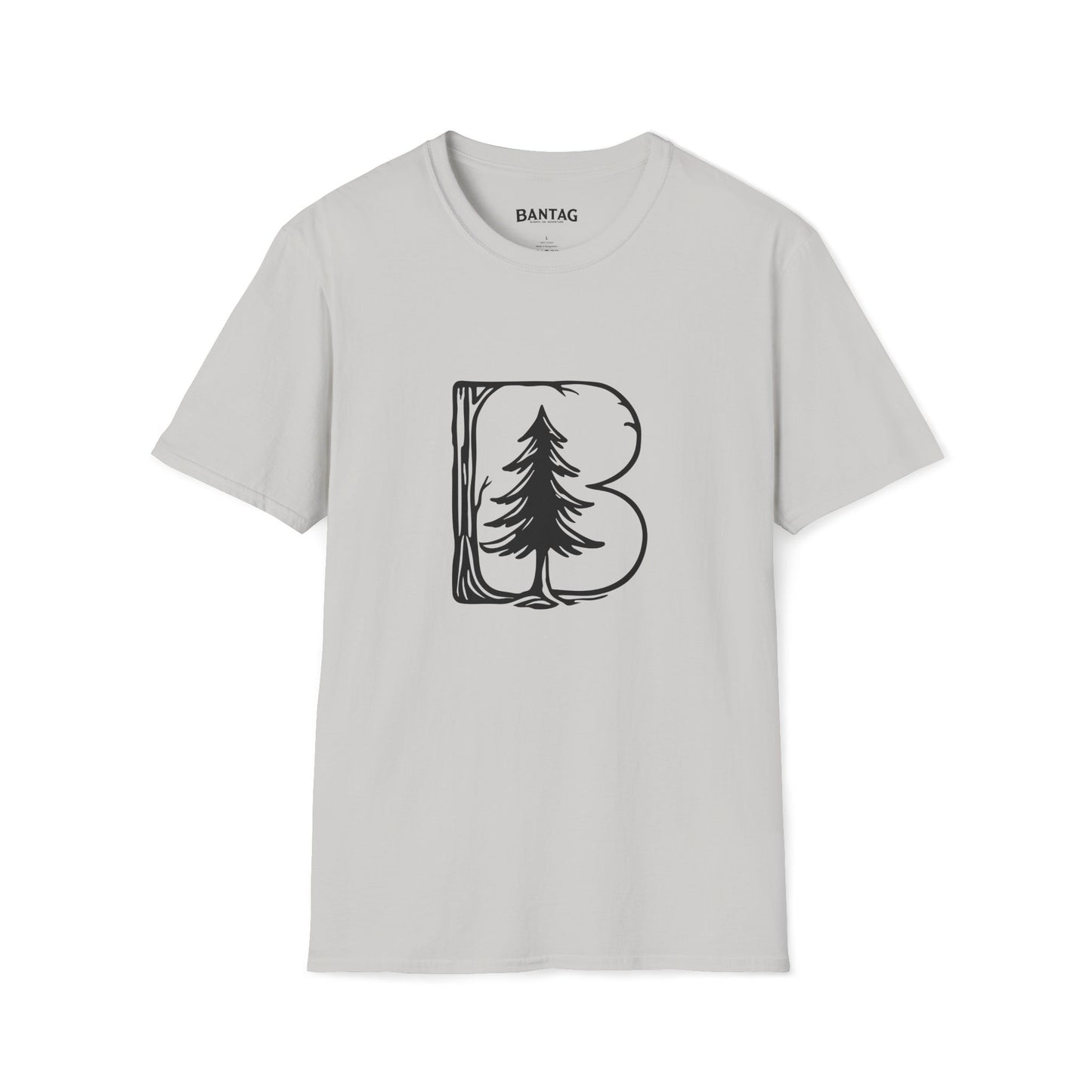 Cotton Tee, B Logo