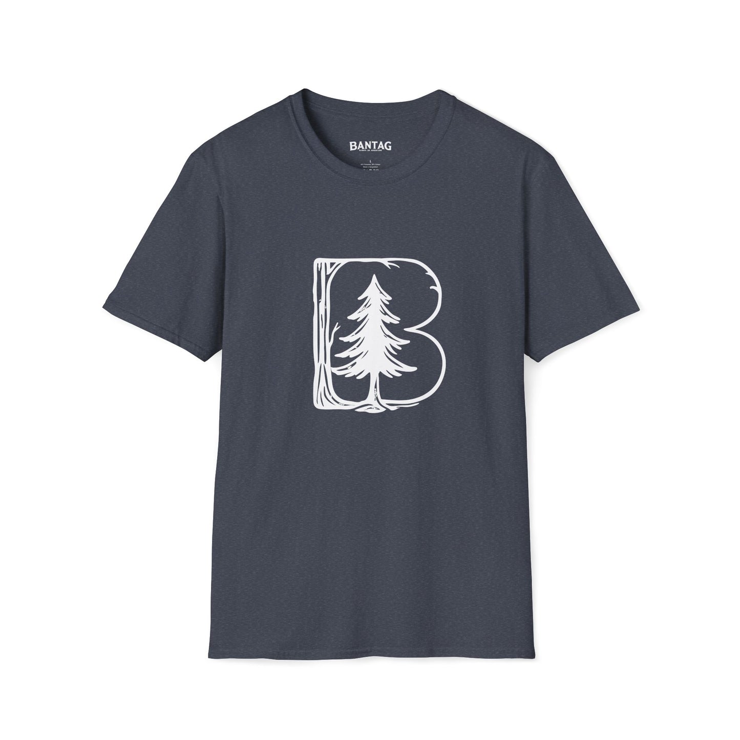 Cotton Tee, B Logo