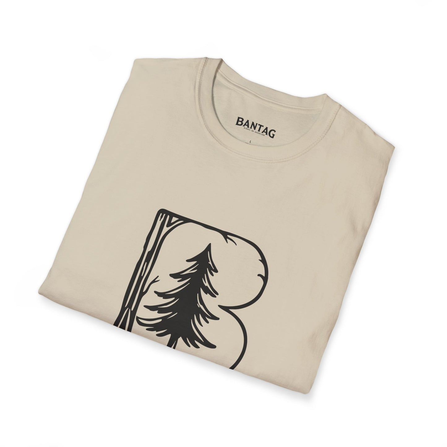 Cotton Tee, B Logo