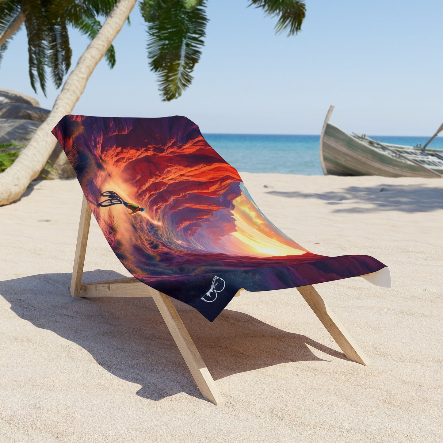 Beach Towel, Mountain Bike