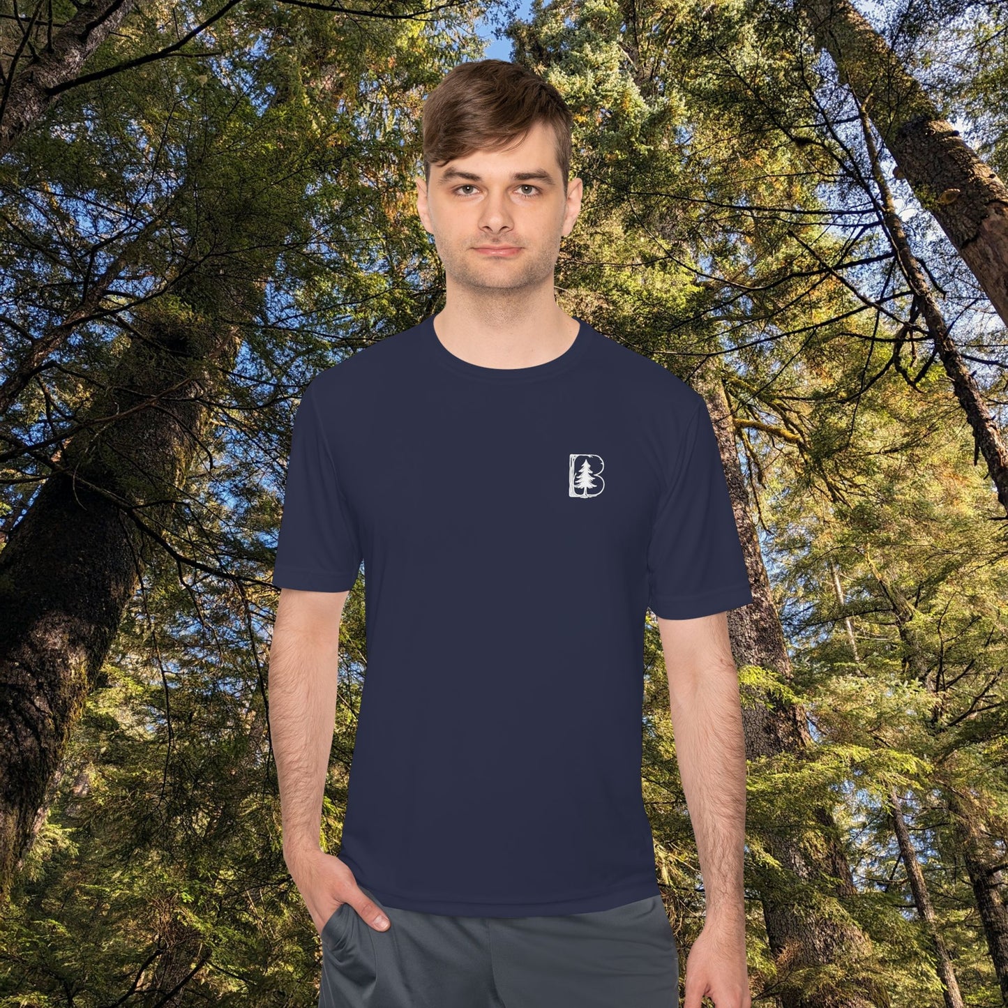 Moisture Wicking Tee, Adventure Maine