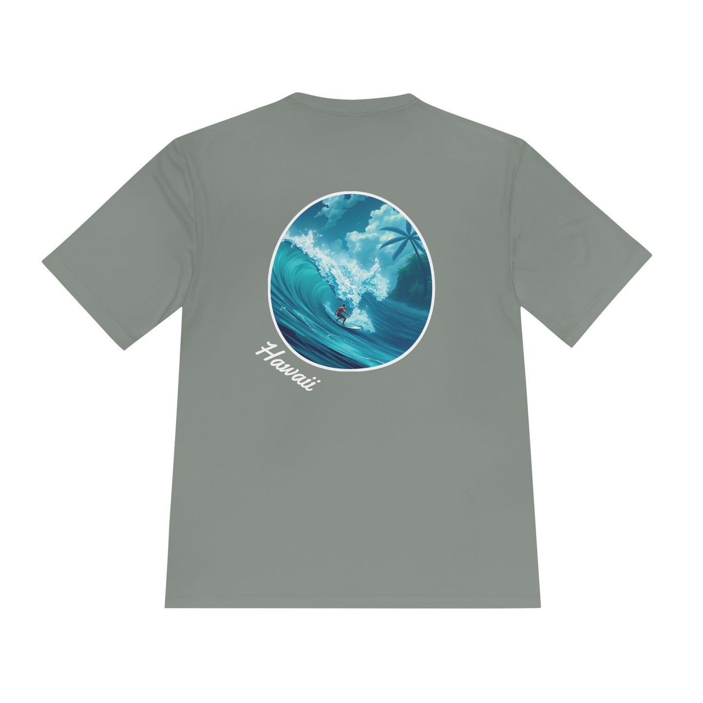 Moisture Wicking Tee, Adventure Hawaii
