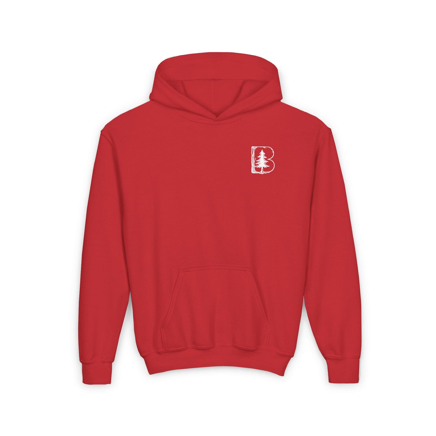 Youth Hoodie, B Logos