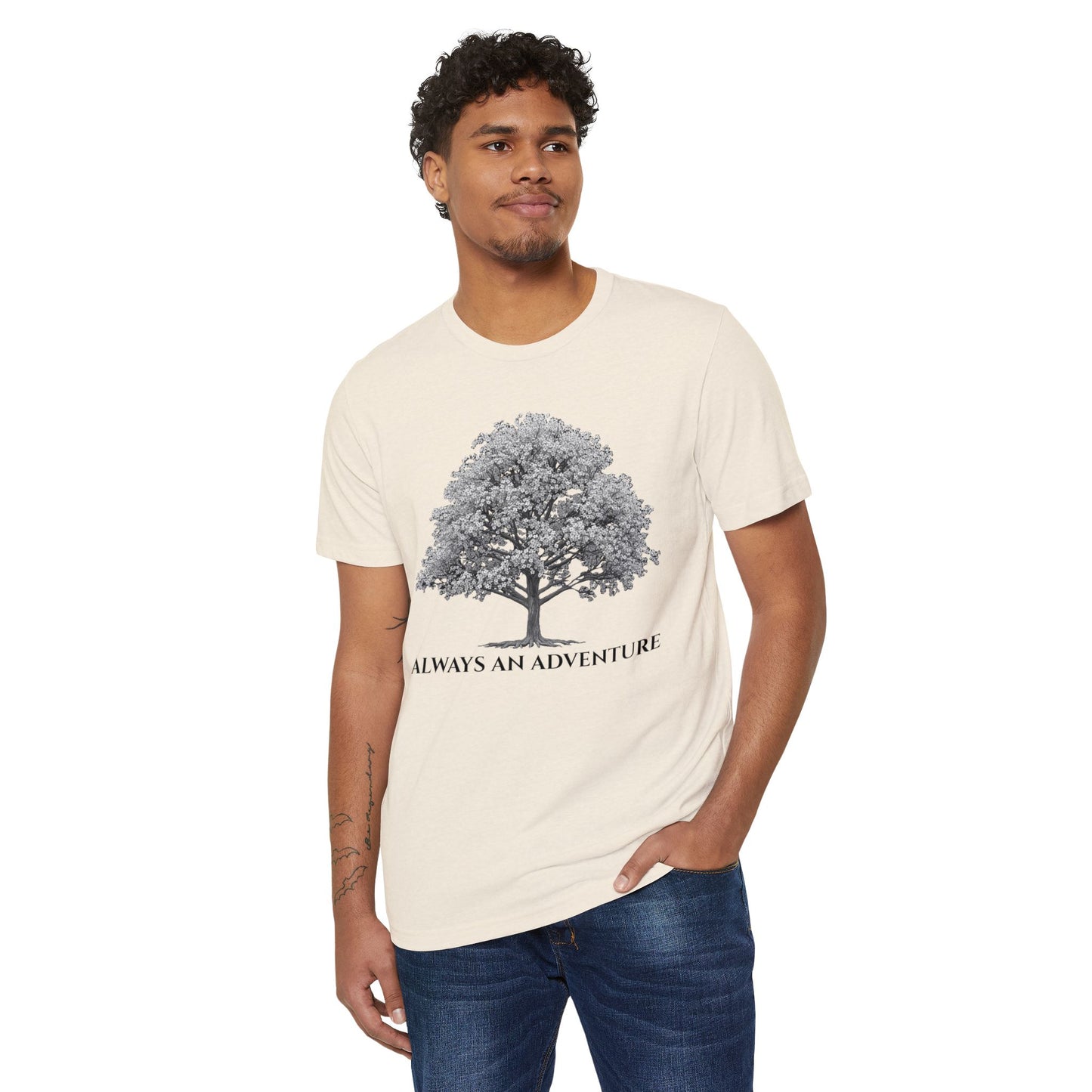 Eco-Friendly Organic T-Shirt, Dogwood
