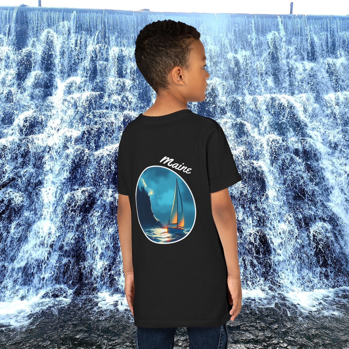 Youth Tee, Adventure Maine