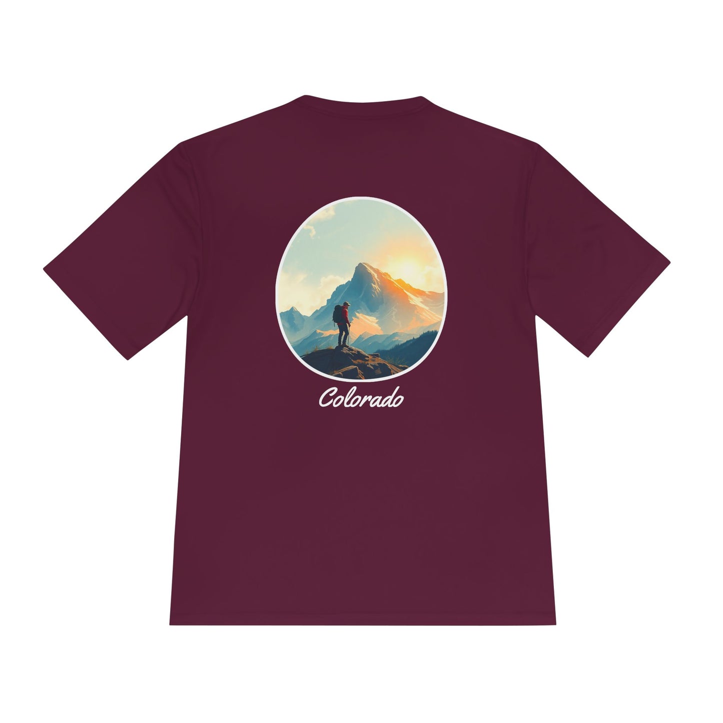 Moisture Wicking Tee, Adventure Colorado