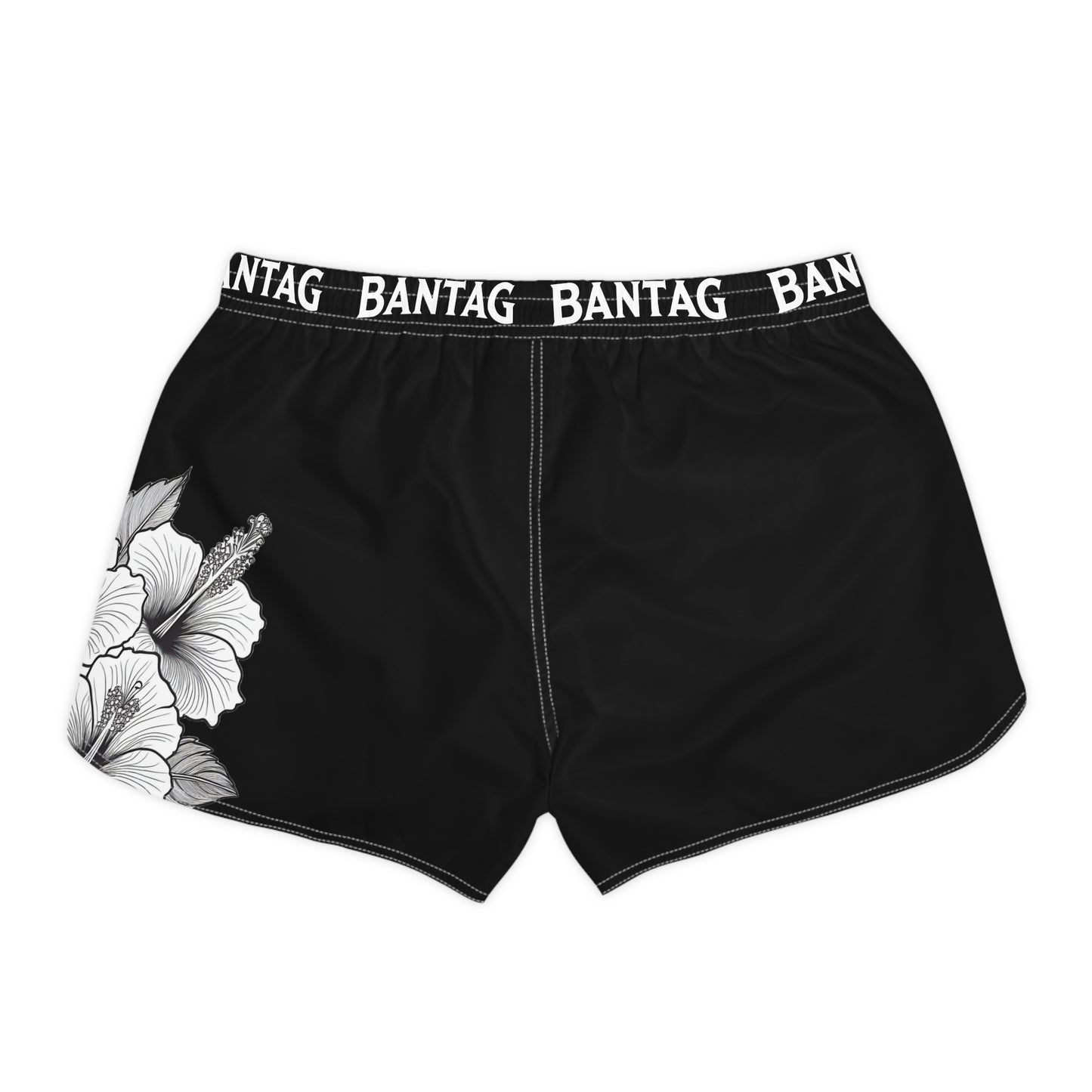 Women's Casual Shorts, Garden Hibiscus