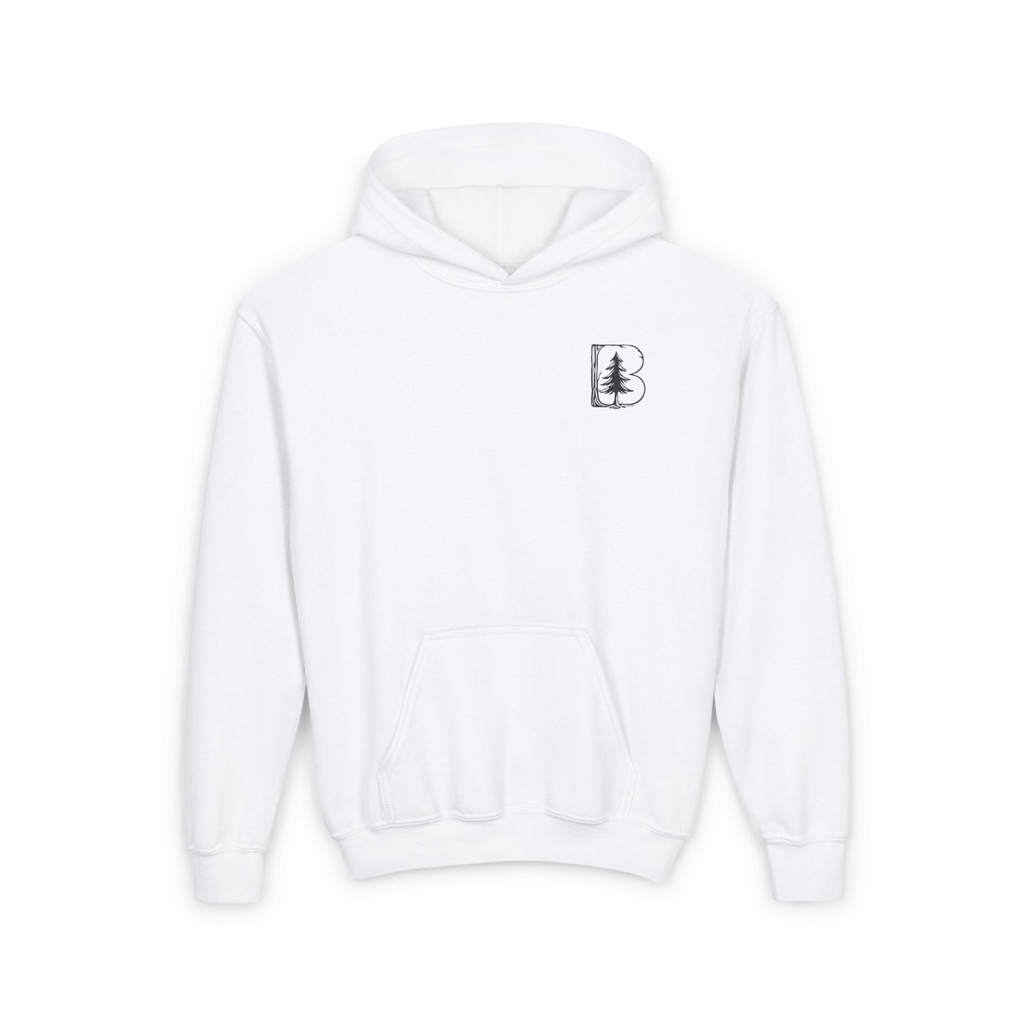 Youth Hoodie, B Logos