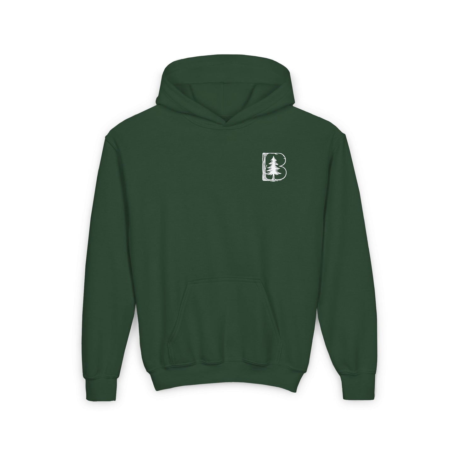 Youth Hoodie, B Logos