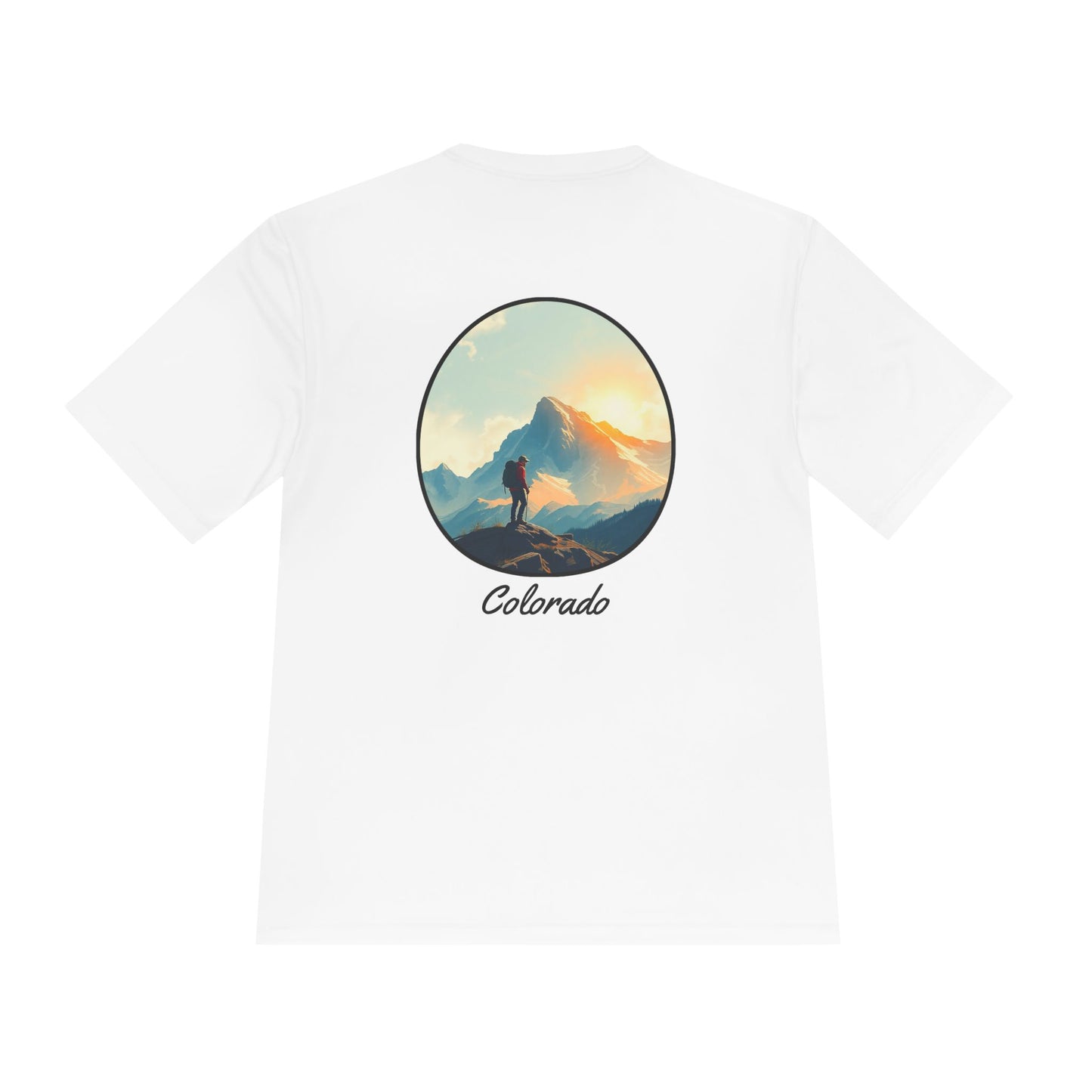 Moisture Wicking Tee, Adventure Colorado