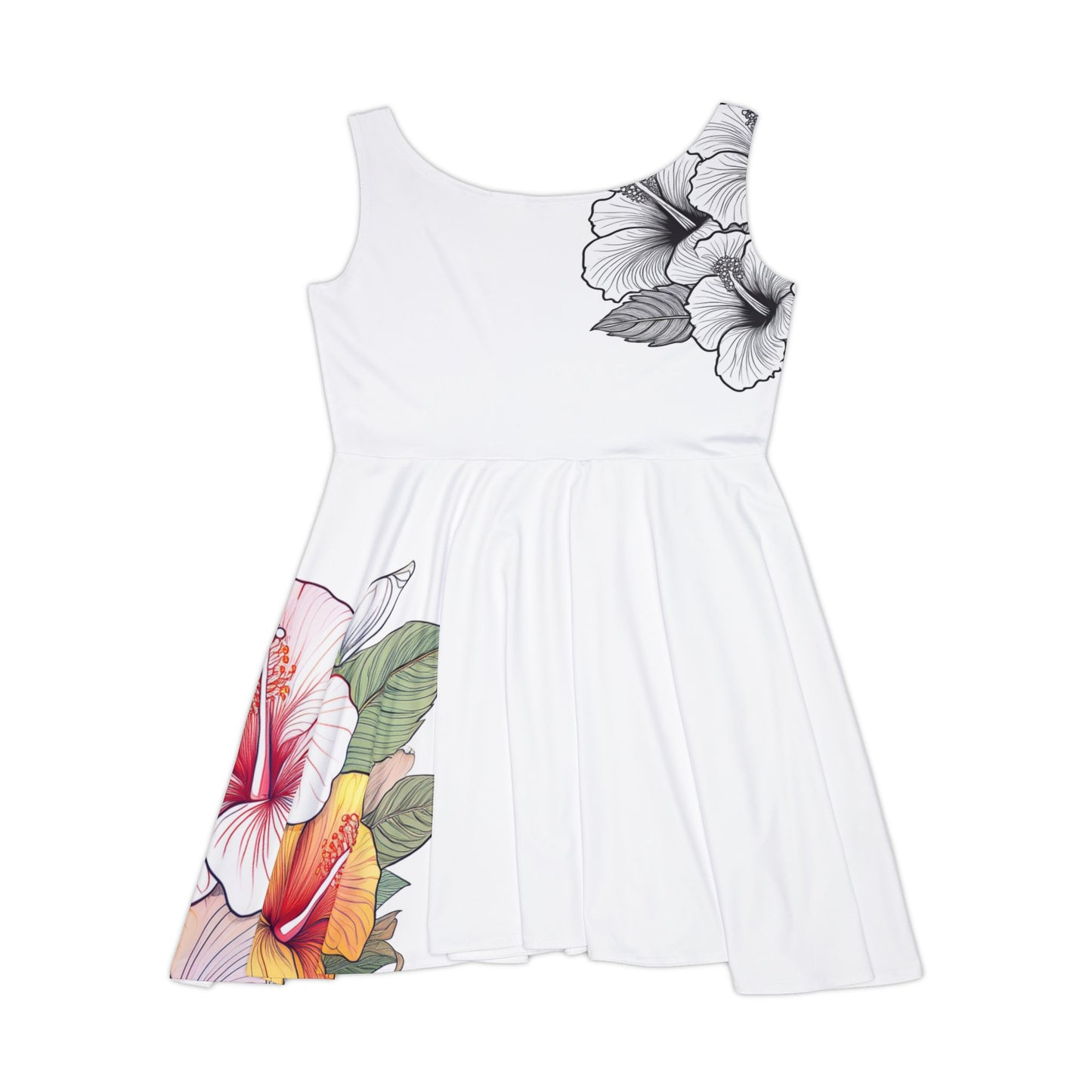 Women's Dress, Garden Hibiscus