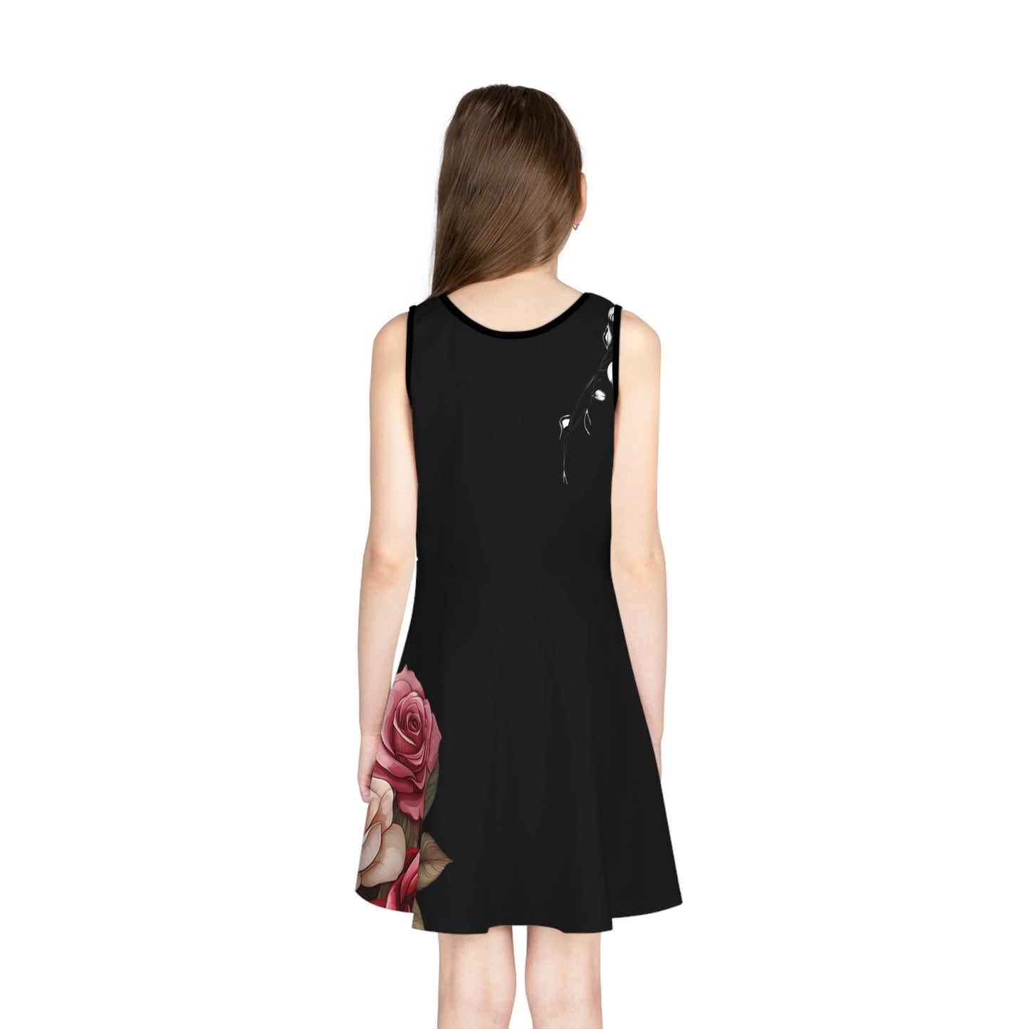 Girls' Sundress, Garden Roses