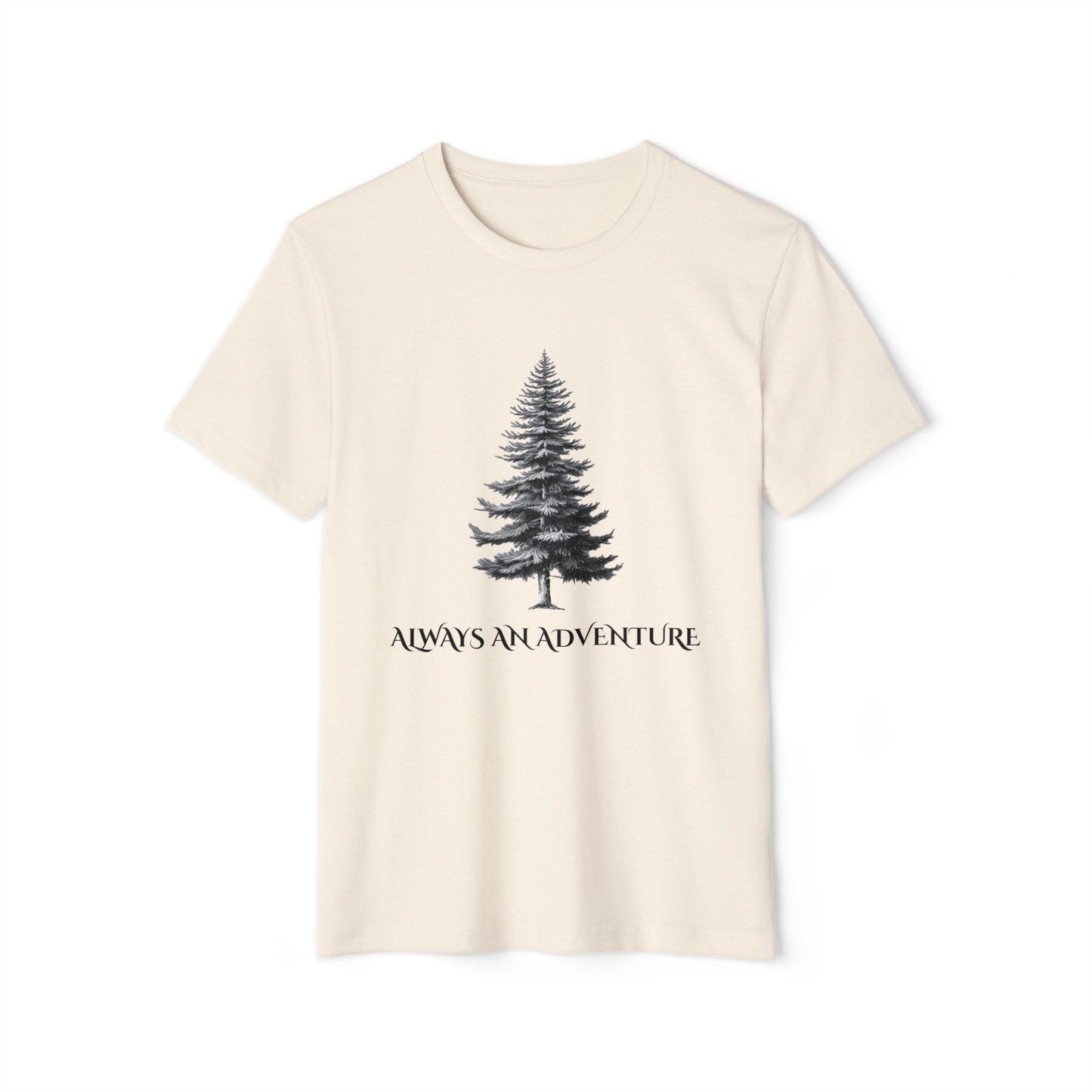 Eco-Friendly Organic T-Shirt, Sitka Spruce