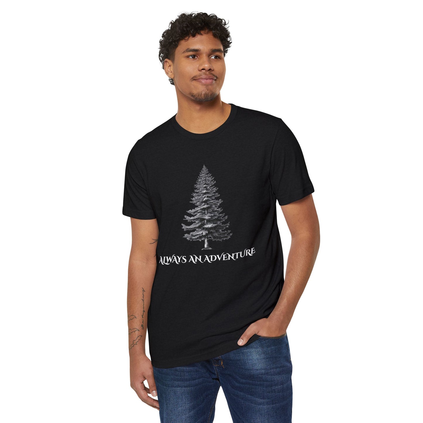 Eco-Friendly Organic T-Shirt, Sitka Spruce