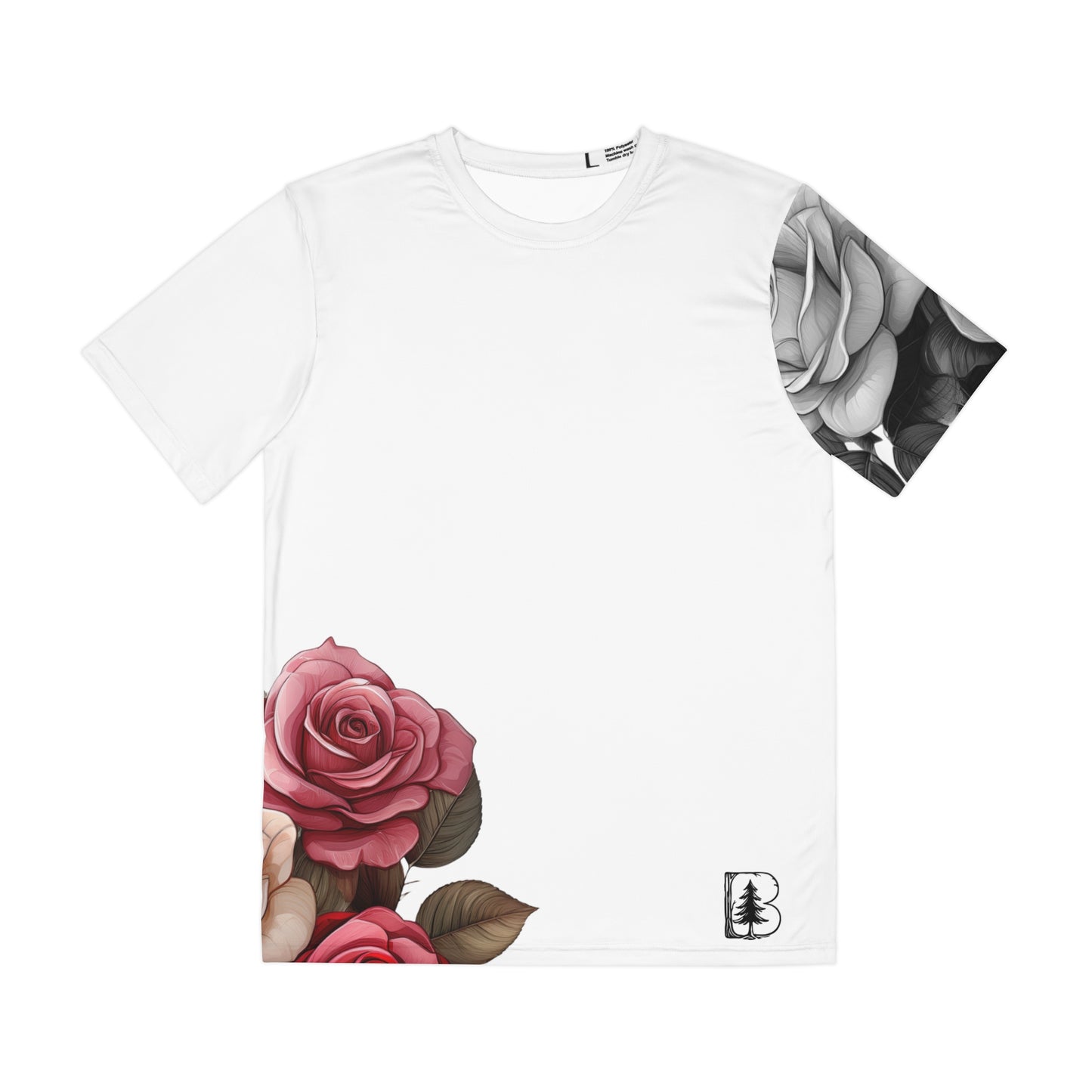 Men's Tee, Garden Roses