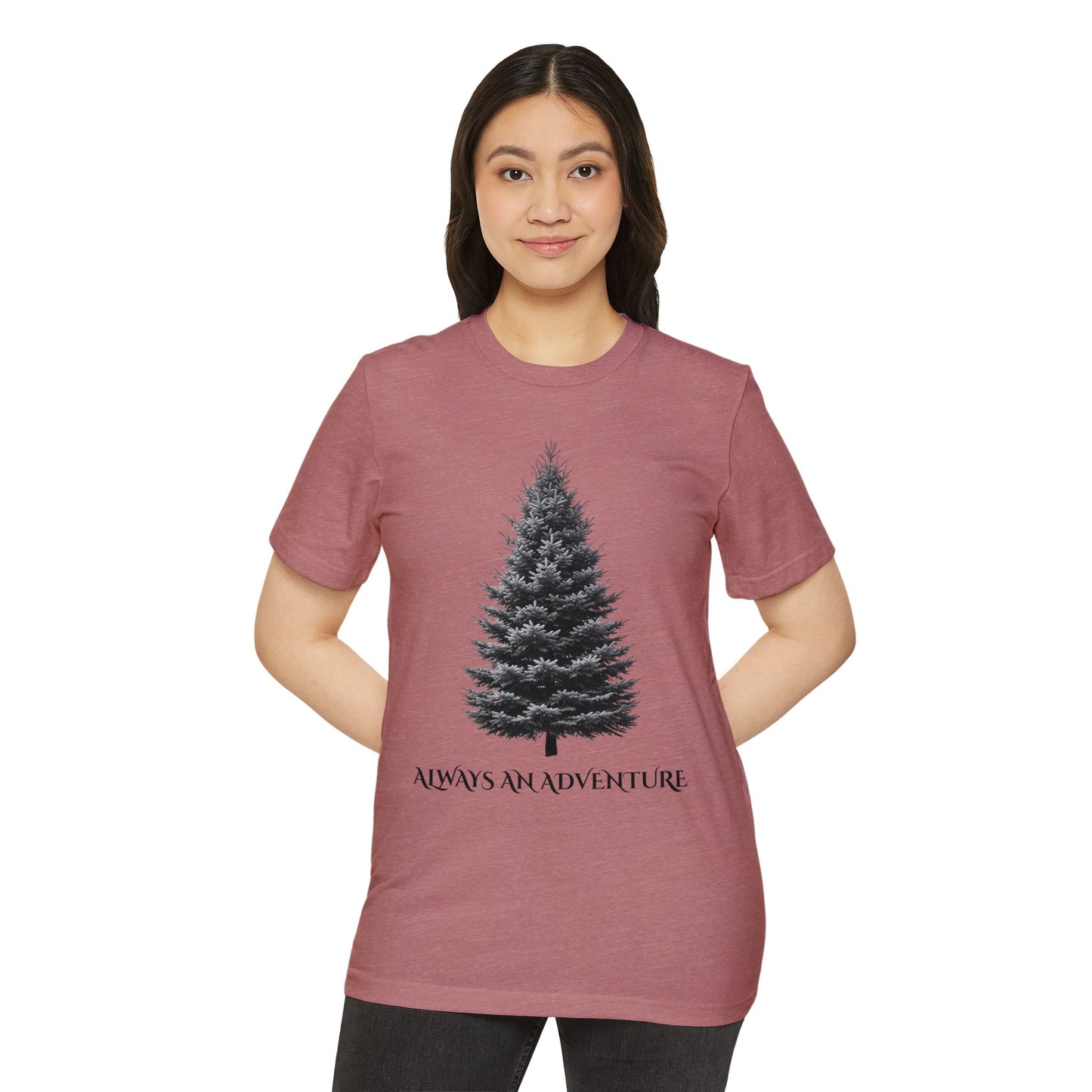 Eco-Friendly Organic T-Shirt, Blue Spruce