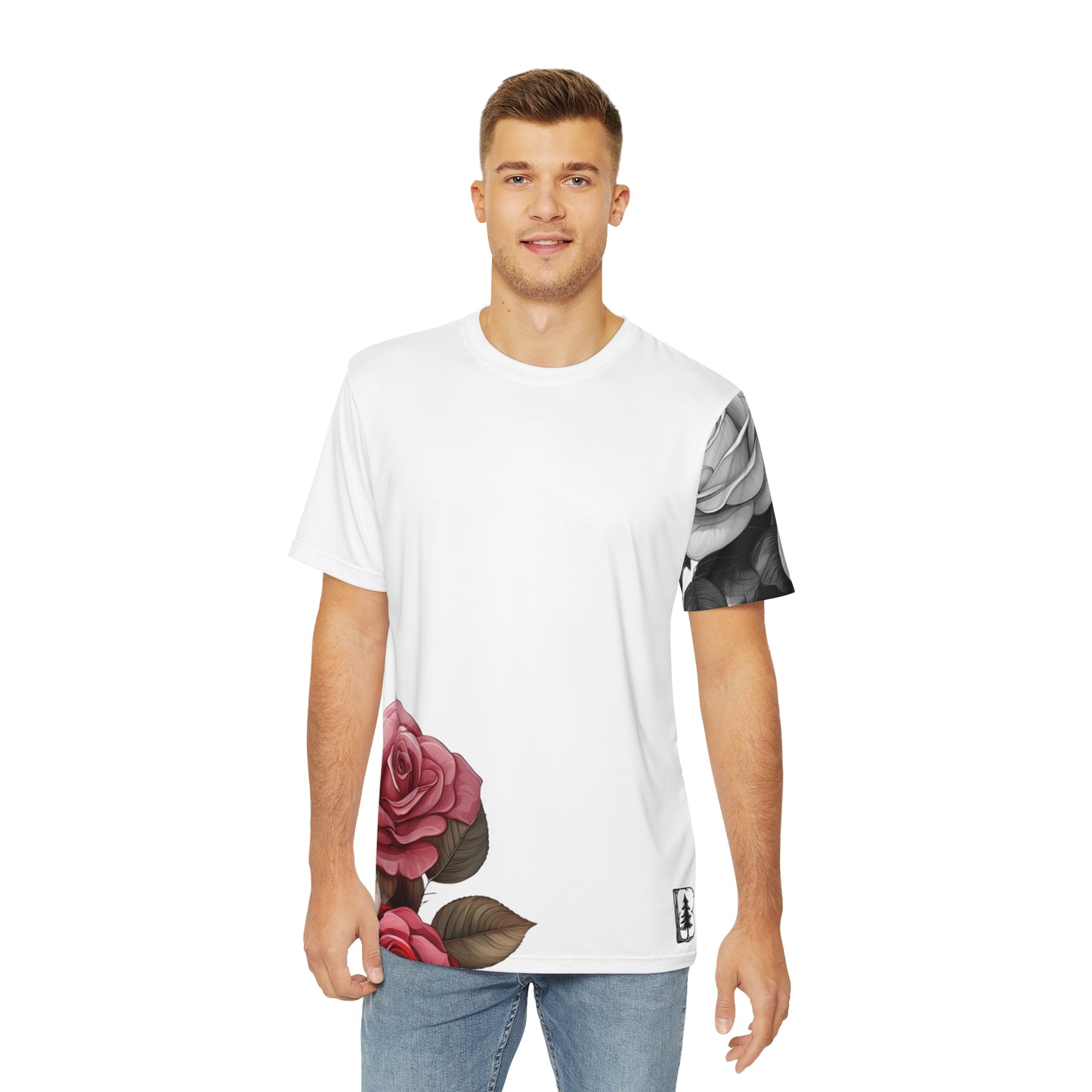 Men's Tee, Garden Roses