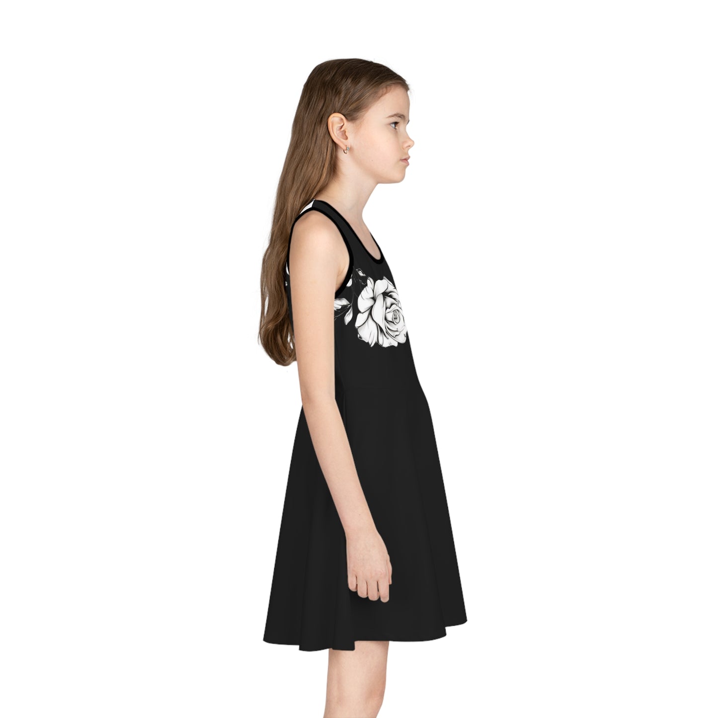 Girls' Sundress, Garden Roses