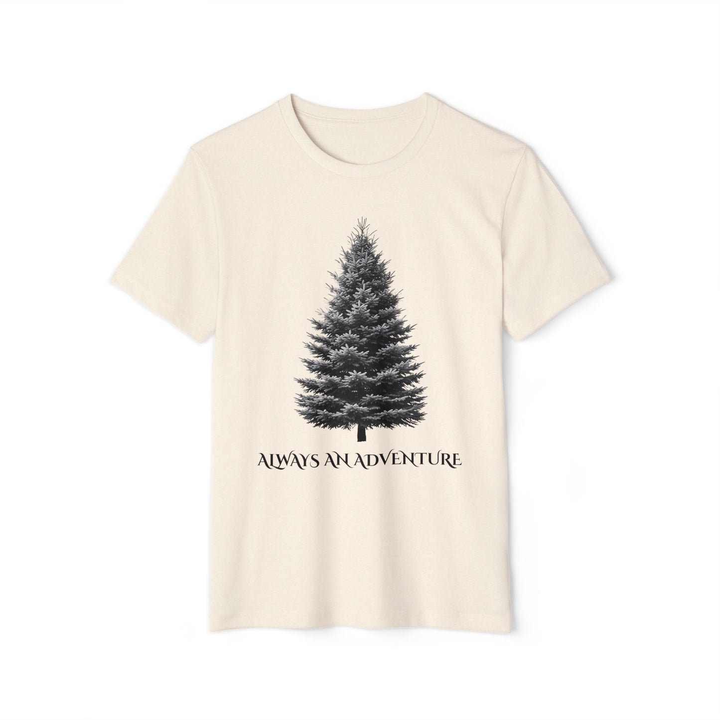 Eco-Friendly Organic T-Shirt, Blue Spruce