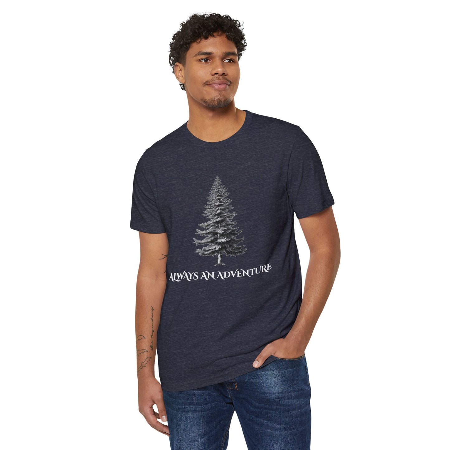 Eco-Friendly Organic T-Shirt, Sitka Spruce