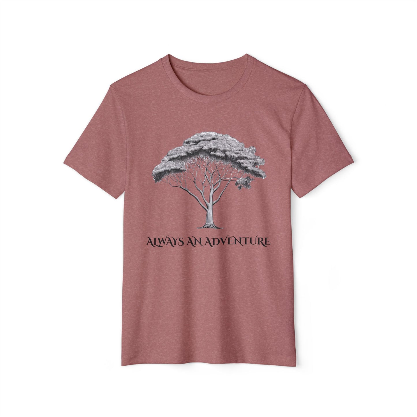 Eco-Friendly Organic T-Shirt, Acacia Koa