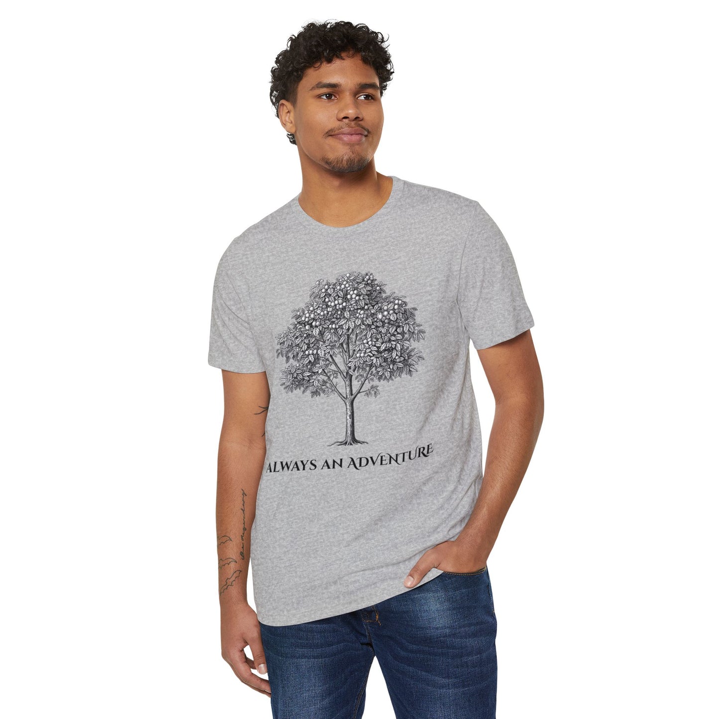 Eco-Friendly Organic T-Shirt, Candlenut