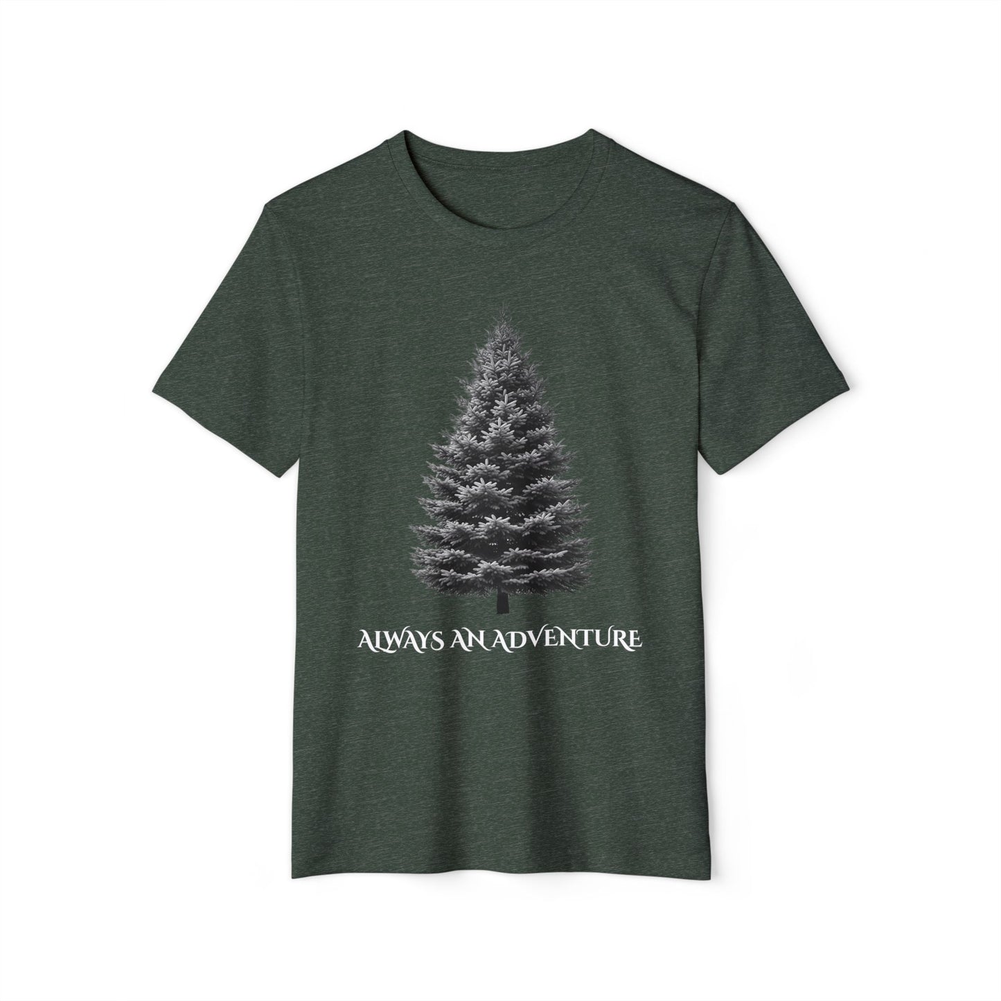 Eco-Friendly Organic T-Shirt, Blue Spruce