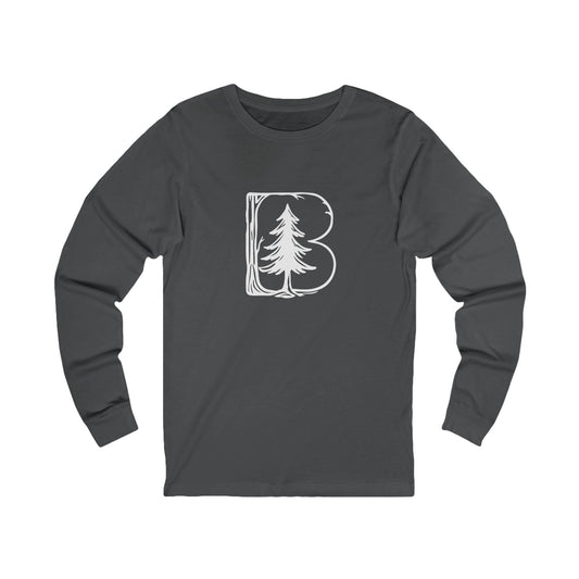 Long Sleeve Tee, B Logo Front
