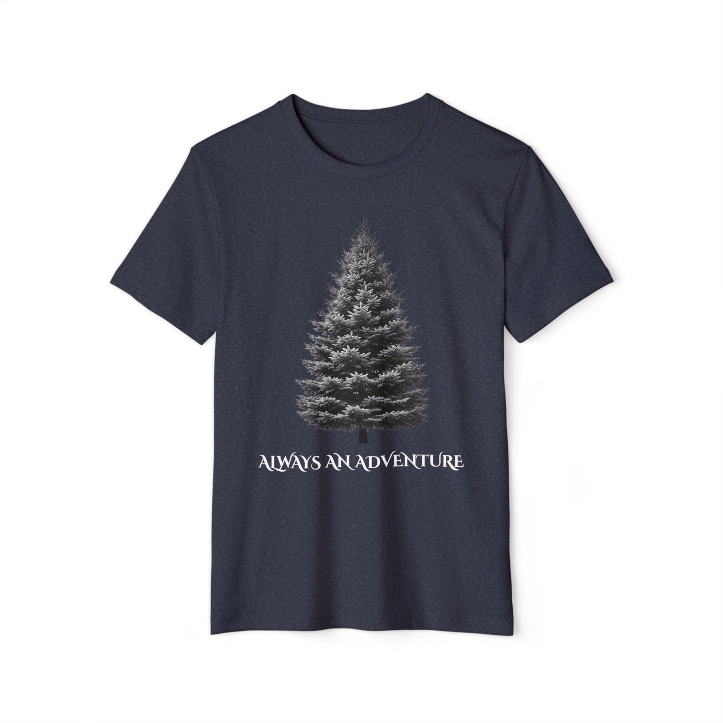 Eco-Friendly Organic T-Shirt, Blue Spruce