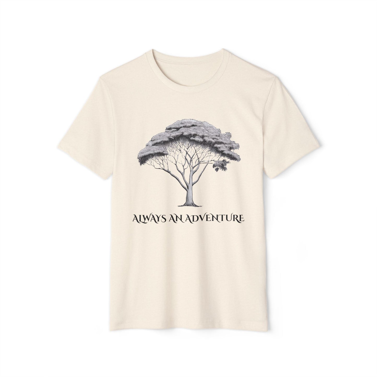 Eco-Friendly Organic T-Shirt, Acacia Koa