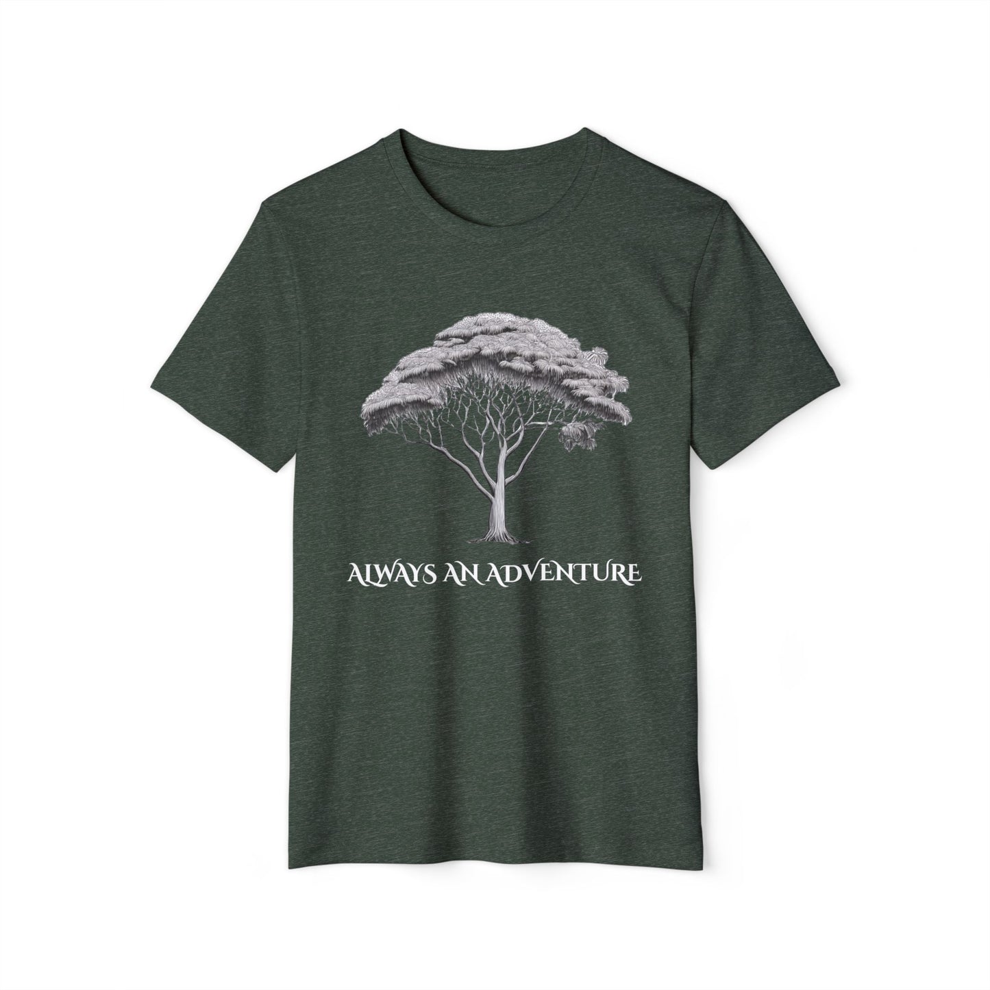 Eco-Friendly Organic T-Shirt, Acacia Koa